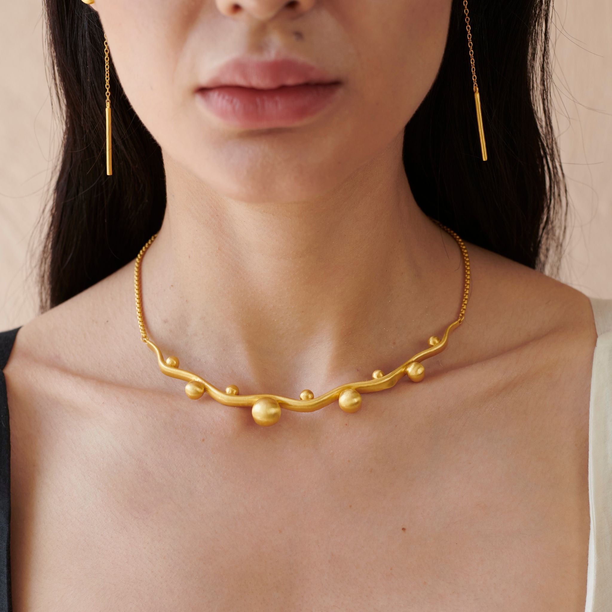 Perla Necklace by The Loom Art with Orbis by The Loom Art at Kamakhyaa for sustainable fashion