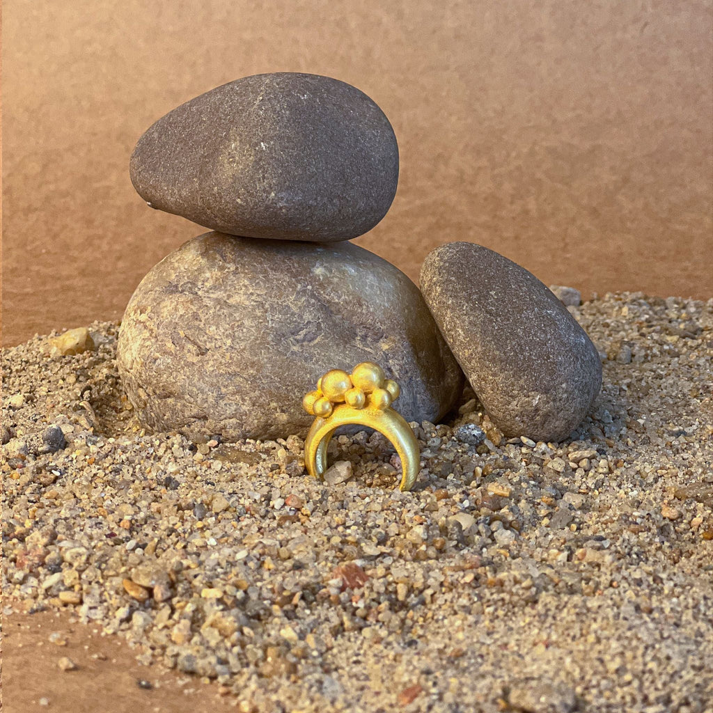 Bubble Ring by The Loom Art with Orbis by The Loom Art, Rings at Kamakhyaa for sustainable fashion