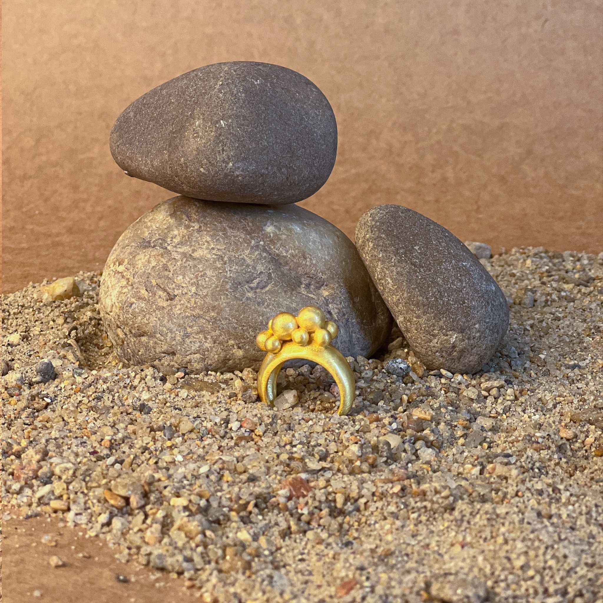 Bubble Ring by The Loom Art with Orbis by The Loom Art, Rings at Kamakhyaa for sustainable fashion