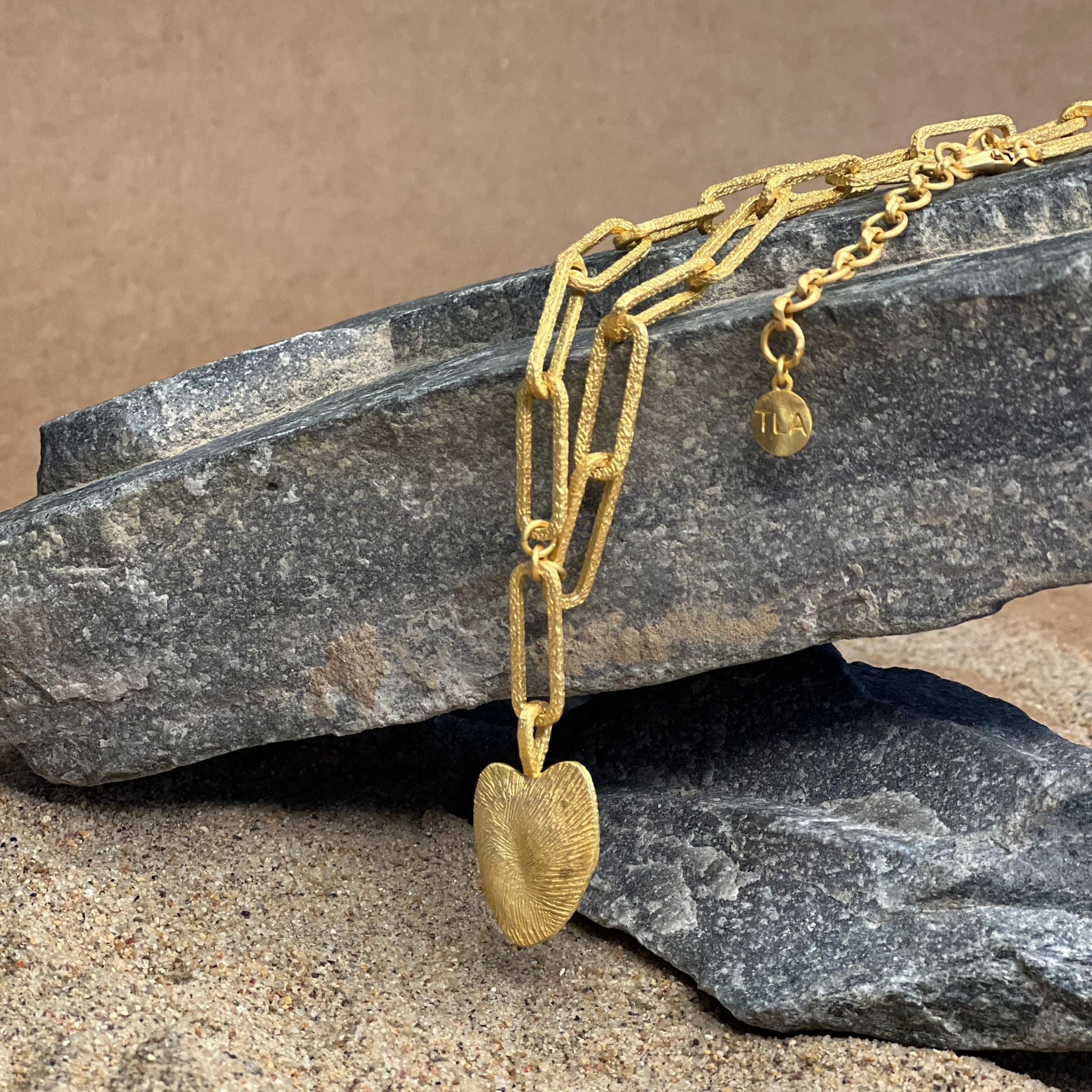 Linked Amour Drop Necklace by The Loom Art with Orbis by The Loom Art at Kamakhyaa for sustainable fashion