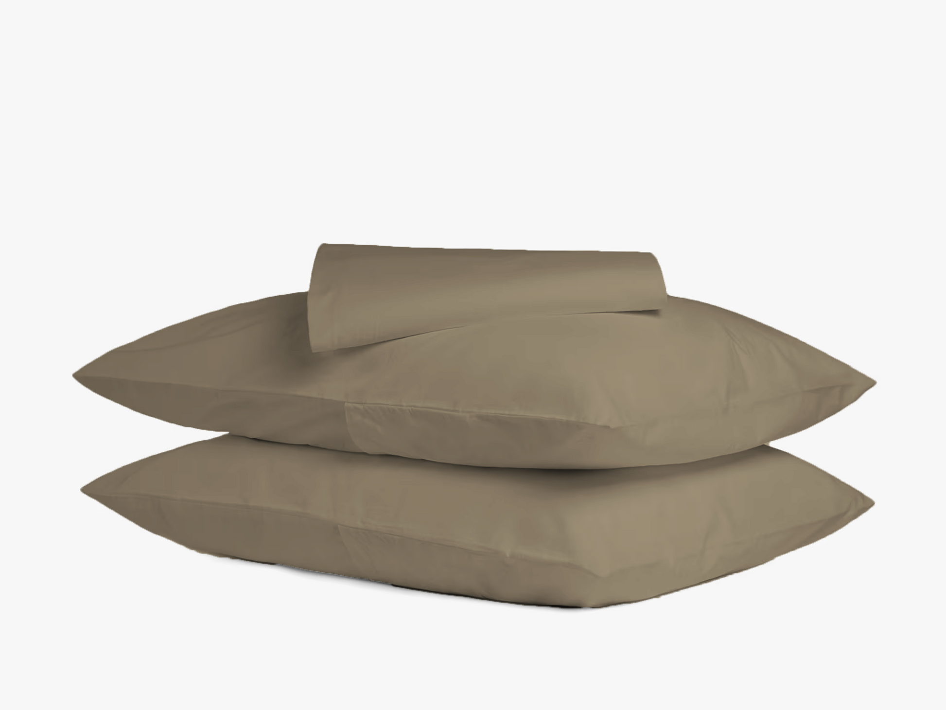 Coffee Dream 300 TC|400 TC|500 TC Flat Sheet Set by Aetherea with Plain Bedsheets at Kamakhyaa for sustainable fashion