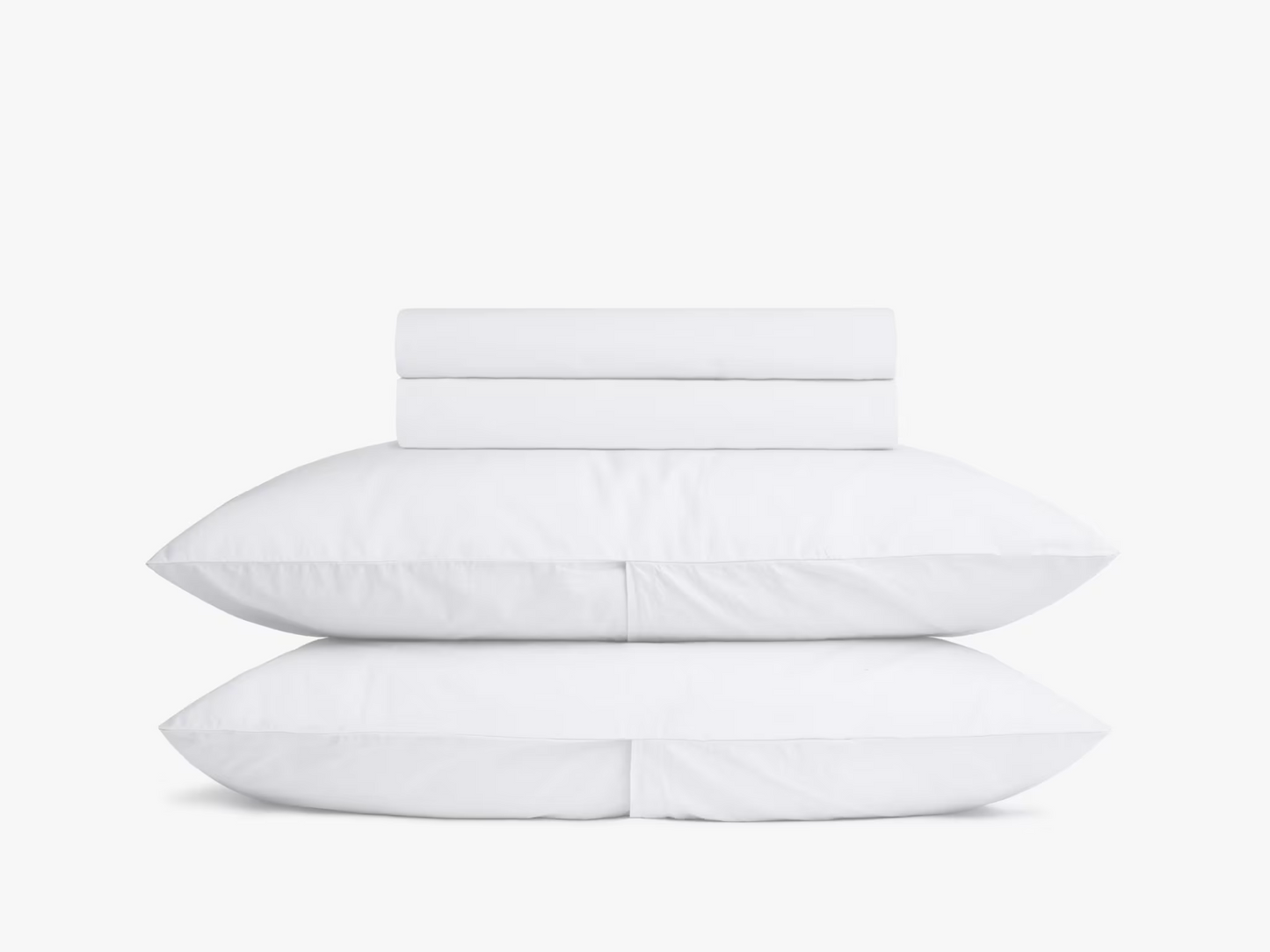 White Elegance 300 TC|400 TC|500 TC Flat Sheet Set by Kamakhyaa with Plain Bedsheets at Kamakhyaa for sustainable fashion