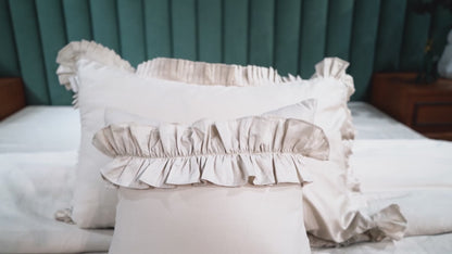 Ruffled 300 TC|500 TC Duvet Cover