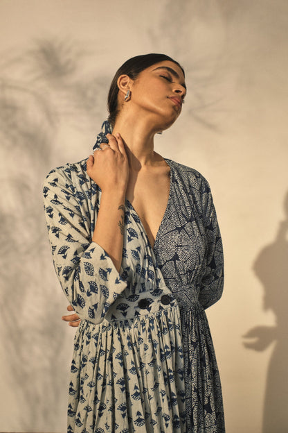 Elena Dress by Akashii Clothing with Dress, Neeli'23 at Kamakhyaa for sustainable fashion