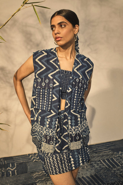 Polka Ruch Bralette by Akashii Clothing with Neeli'23 at Kamakhyaa for sustainable fashion