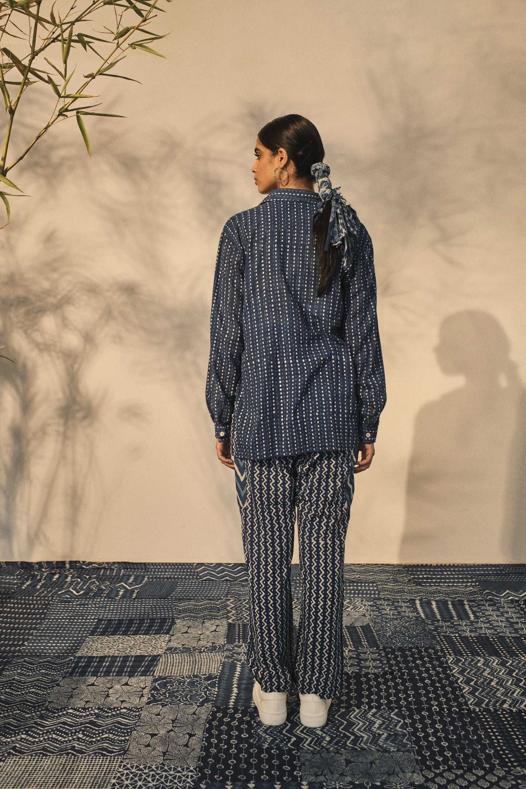 Ila Shirt by Akashii Clothing with Neeli'23, Top at Kamakhyaa for sustainable fashion