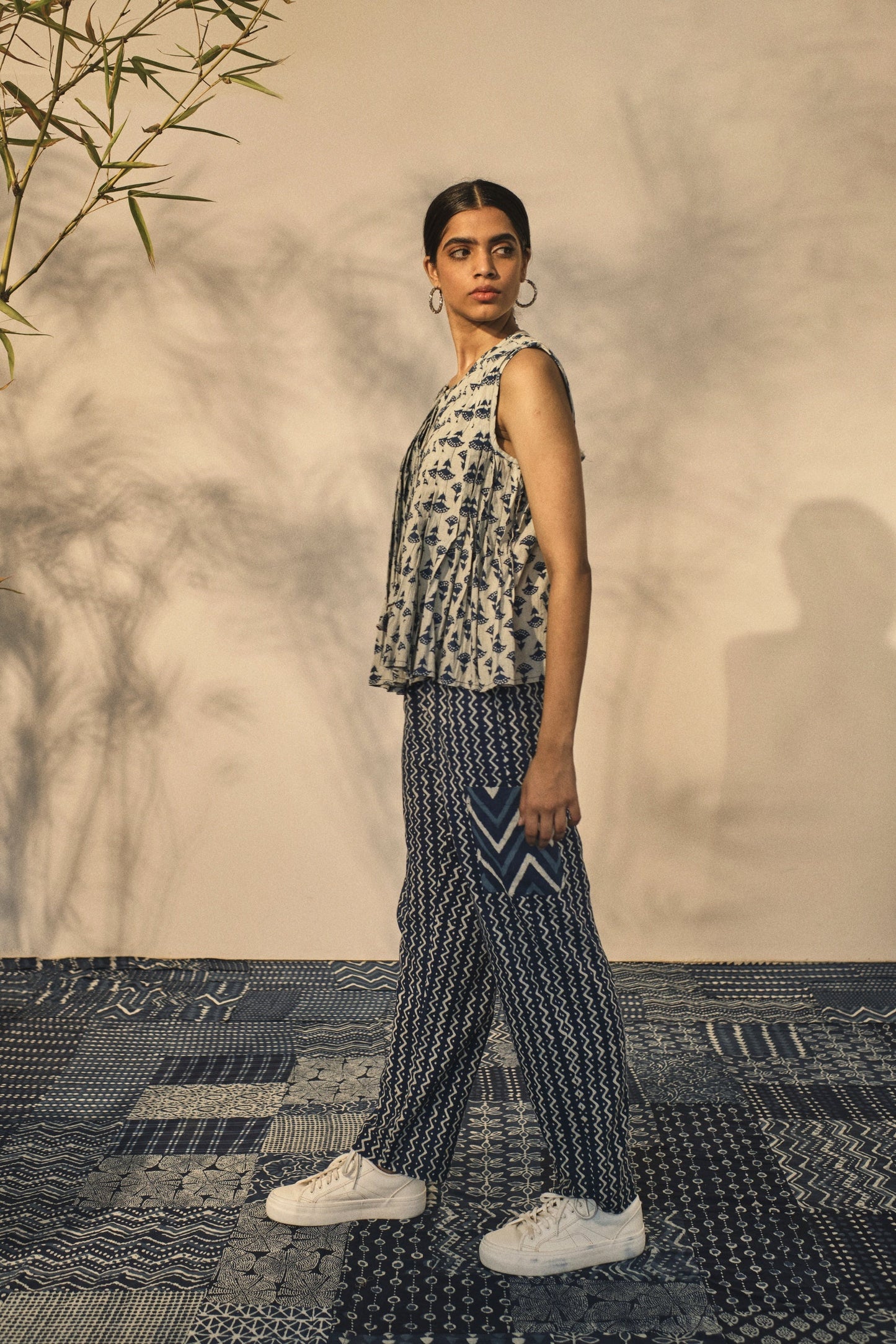 Tula Top by Akashii Clothing with CO-ORD SETS, Neeli'23, Top at Kamakhyaa for sustainable fashion