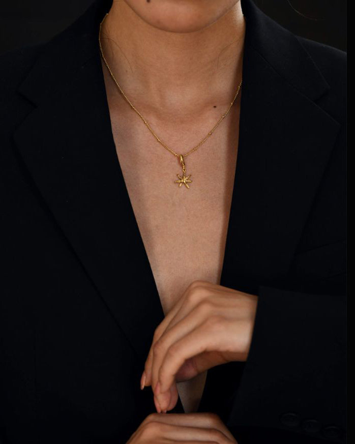 Gold Brass Chain by The Loom Art with Brass, Cosmic Dream by The Loom Art, Fashion Jewellery, For Daughter, Free Size, Gold, Gold Plated, jewelry, Less than $50, Natural, Necklaces, Products less than $25 at Kamakhyaa for sustainable fashion