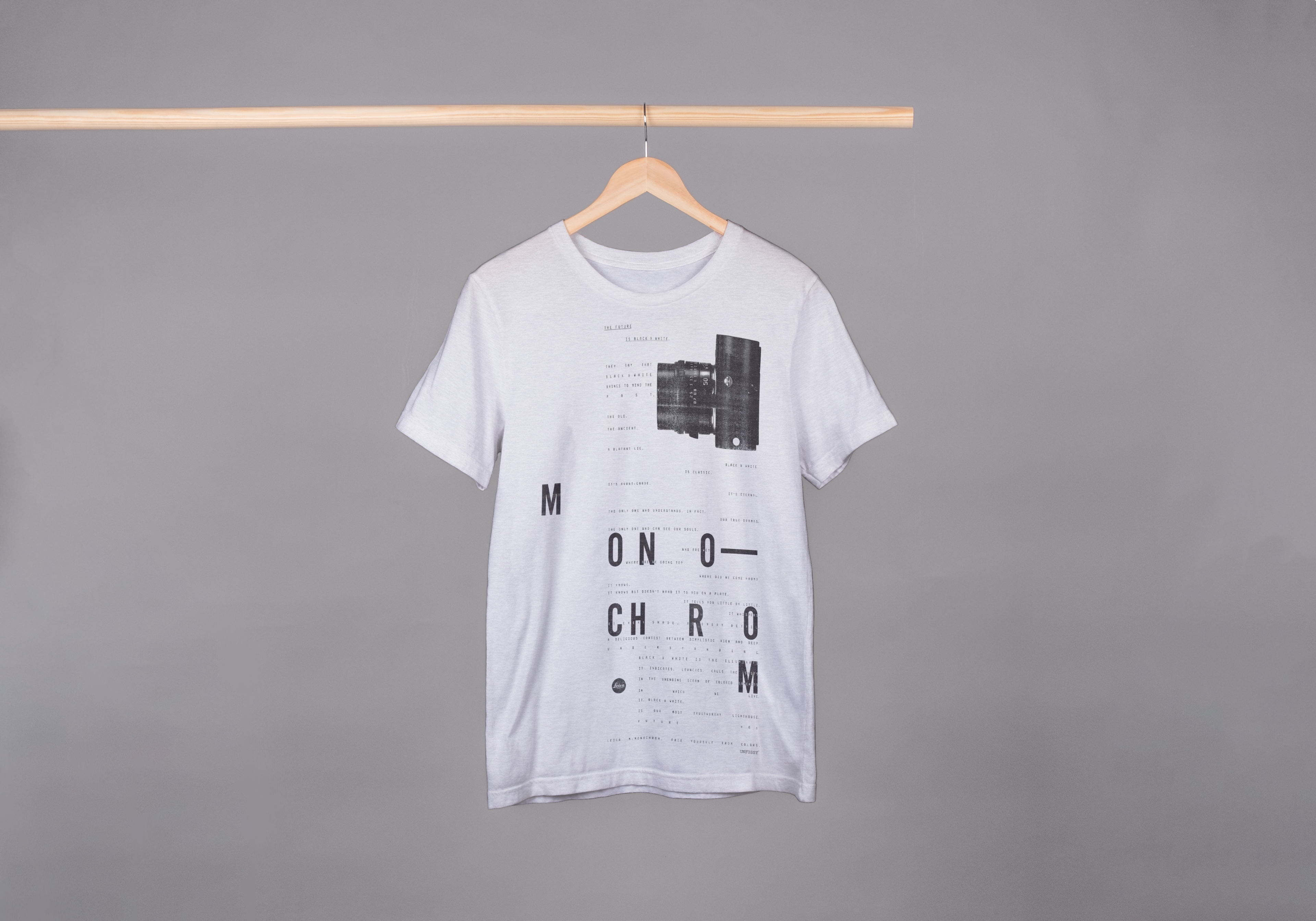 Monochrome 100% Cotton Oversized White T-shirt by Unfussy with 100% cotton, Casual Wear, Organic, Oversized Fit, Printed, T-Shirts, Unfussy, Unisex, White, Womenswear at Kamakhyaa for sustainable fashion