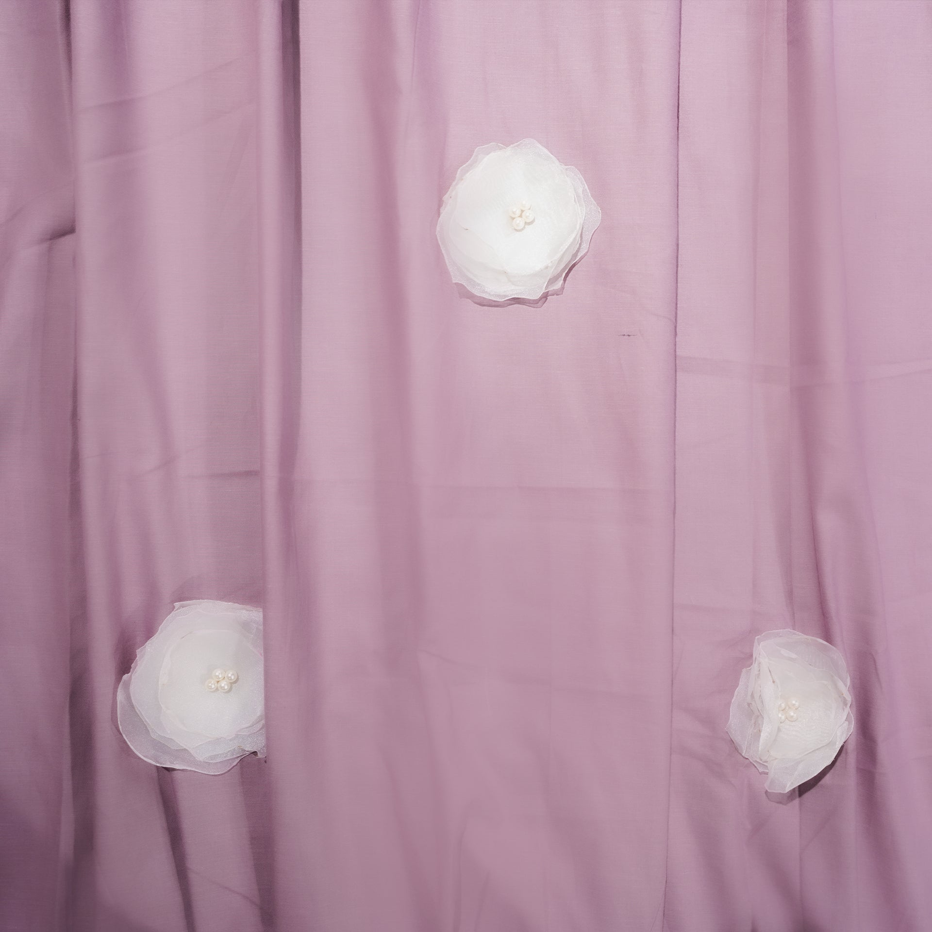 Whispering Lily by Aetherea with Bed Covers, Cushion, Flower, Frills, Home, Lavender, Purple, White at Kamakhyaa for sustainable fashion