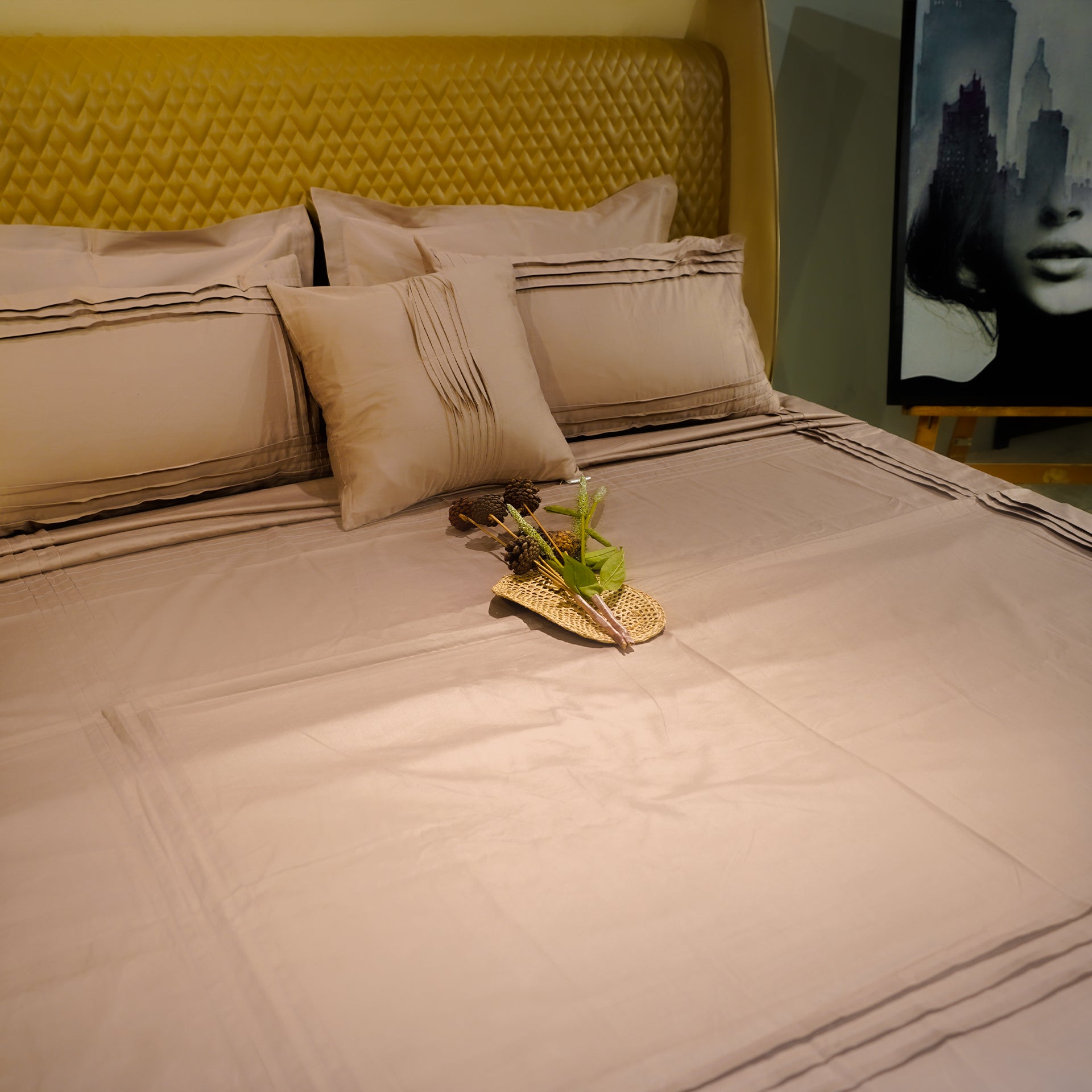 Mocha Bliss Classic Charm Cushion Cover by Aetherea with 100% Cotton, 300 TC, 500 TC, Coffee, Cushion covers, Plain, Solid at Kamakhyaa for sustainable fashion