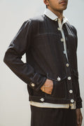 Unisex Black Bomber by Lafaani with 100% pure cotton, Black, Casual Wear, Jackets, Natural with azo free dyes, Organic, Regular Fit, Solids, Sonder, Sonder by Lafaani, Unisex, Womenswear at Kamakhyaa for sustainable fashion