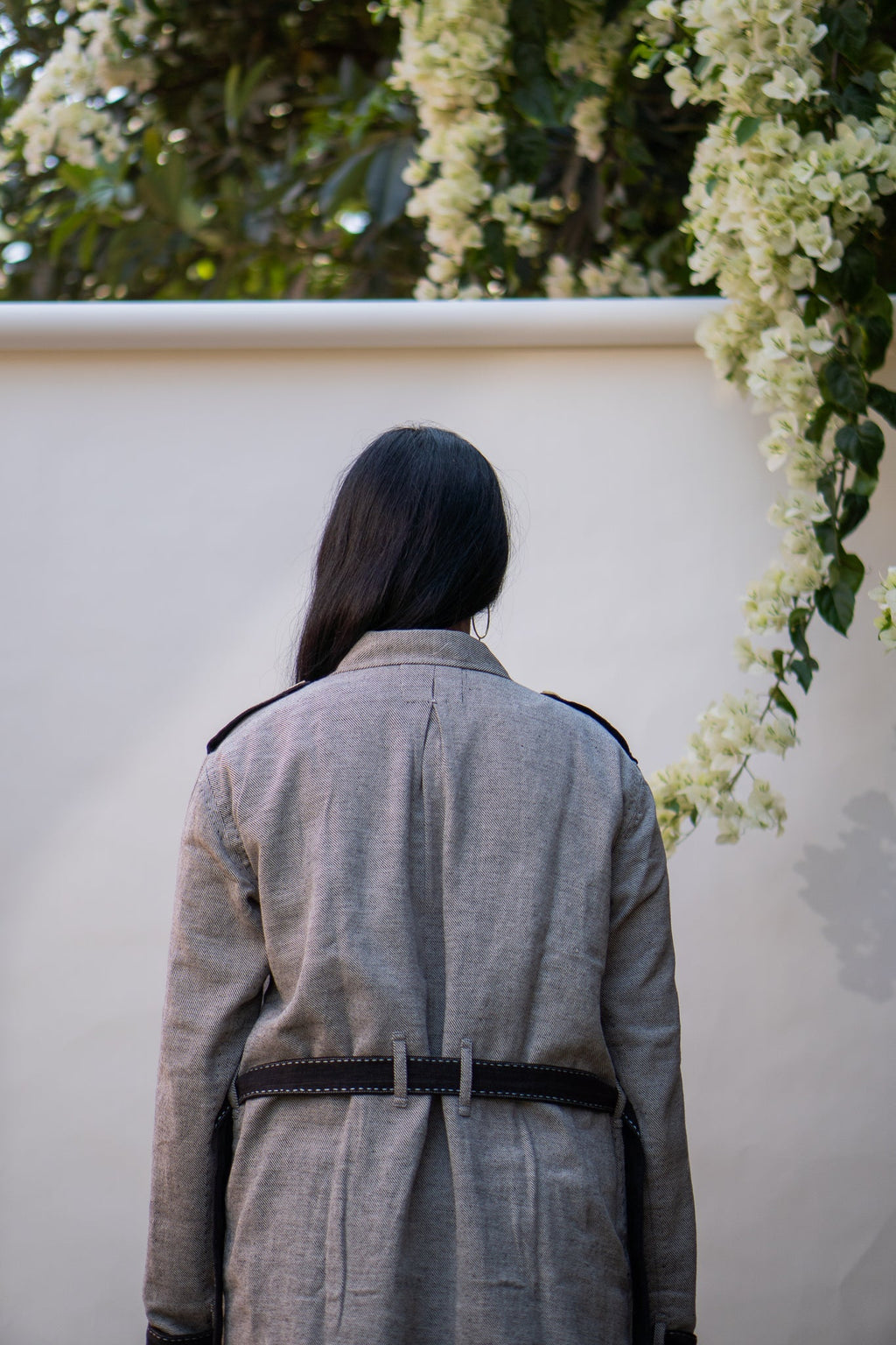 Unisex Trans-seasonal Overlay & Kantha Scarf Black by Lafaani with 100% pure cotton, Black, Casual Wear, Grey, Menswear, Natural with azo free dyes, Overlays, Regular Fit, Scarves, Solids, Sonder, Sonder by Lafaani, Unisex at Kamakhyaa for sustainable fashion