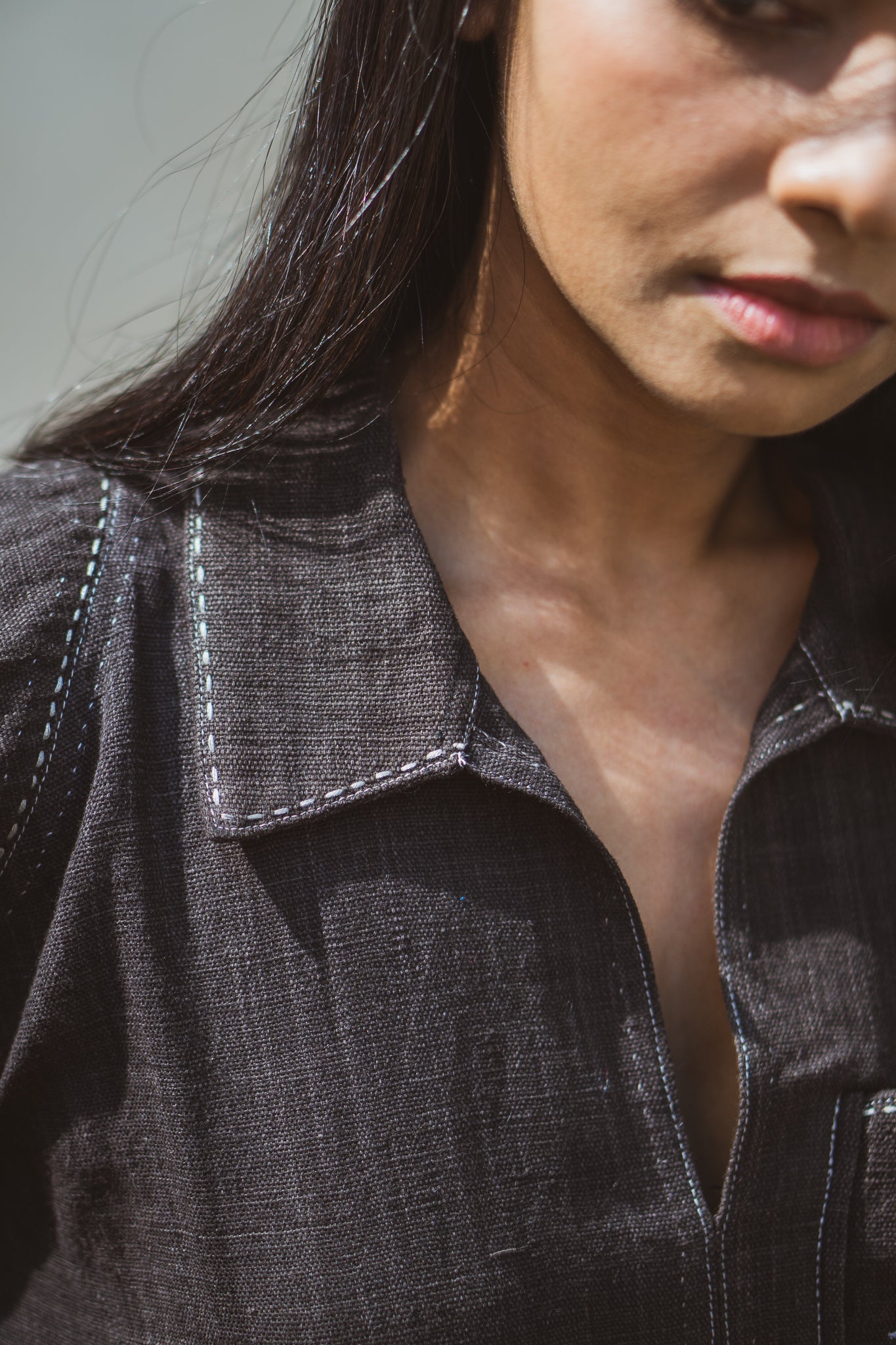 Bomber Dress by Lafaani with 100% pure cotton, Black, Casual Wear, Mini Dresses, Natural with azo free dyes, Organic, Regular Fit, Solids, Sonder, Sonder by Lafaani, Womenswear at Kamakhyaa for sustainable fashion