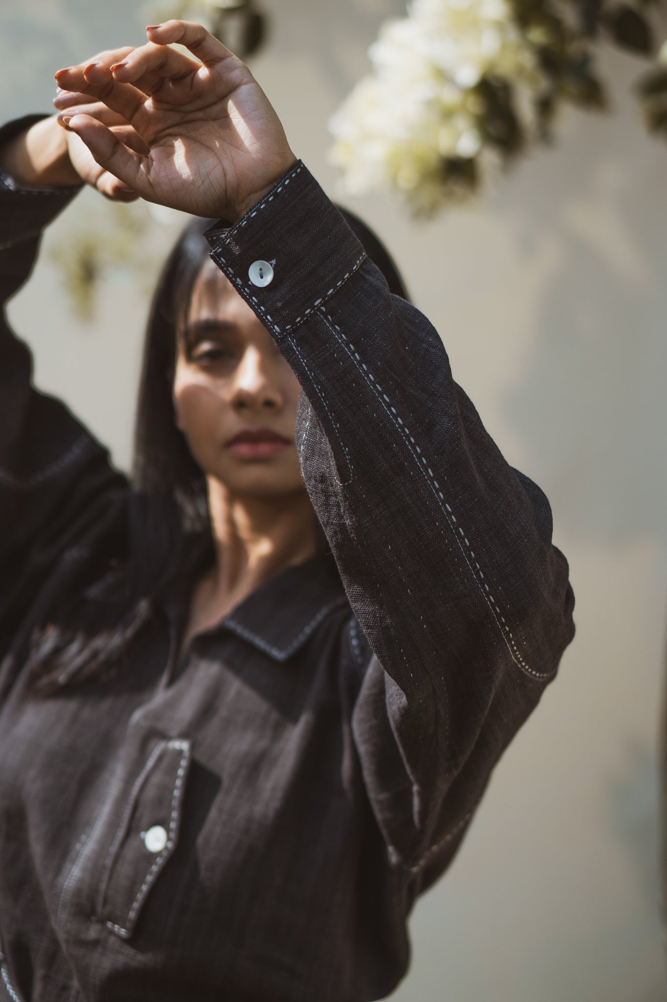 Bomber Dress by Lafaani with 100% pure cotton, Black, Casual Wear, Mini Dresses, Natural with azo free dyes, Organic, Regular Fit, Solids, Sonder, Sonder by Lafaani, Womenswear at Kamakhyaa for sustainable fashion