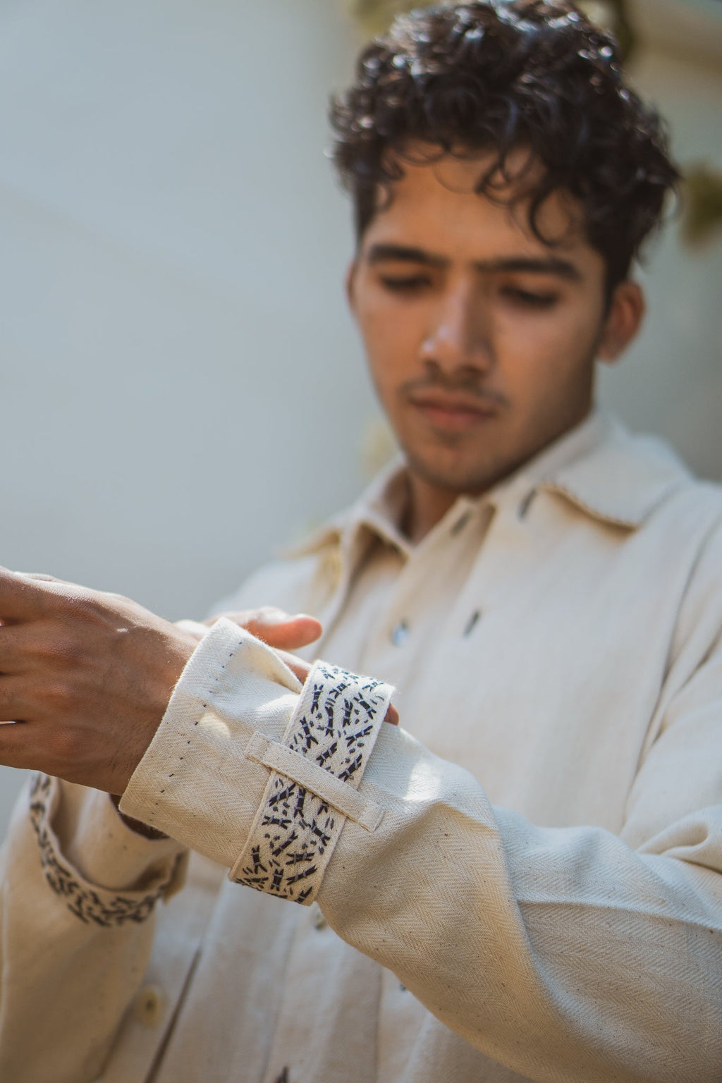 Unisex Trench by Lafaani with 100% pure cotton, Black, Casual Wear, Grey, Natural with azo free dyes, Regular Fit, Solids, Sonder, Sonder by Lafaani, Trench Coats, Unisex, Womenswear at Kamakhyaa for sustainable fashion