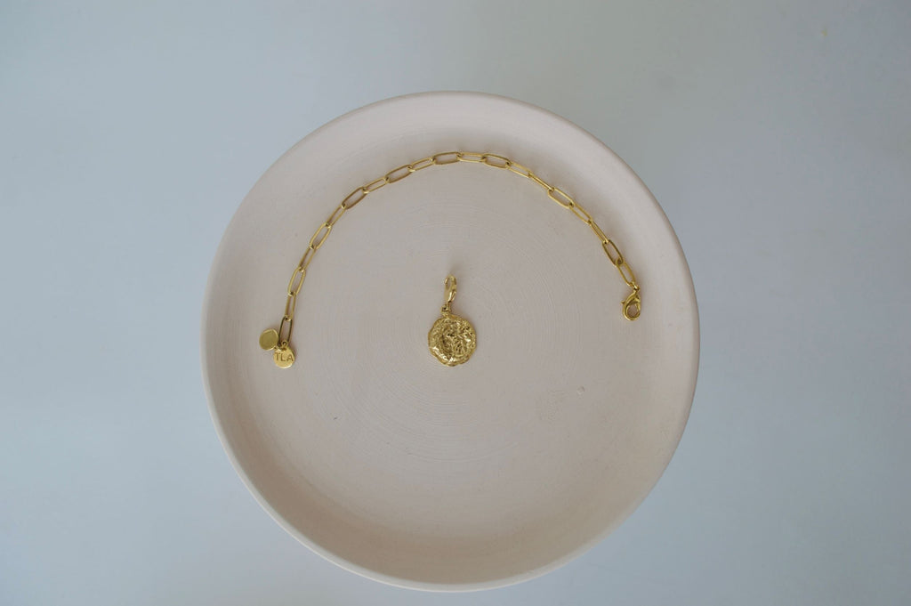 Gold Brass Crescent Moon Pendants/Charm by The Loom Art with Brass, Cosmic Dream by The Loom Art, Fashion Jewellery, Free Size, Gold, Gold Plated, jewelry, Less than $50, Natural, Pendants, Products less than $25 at Kamakhyaa for sustainable fashion