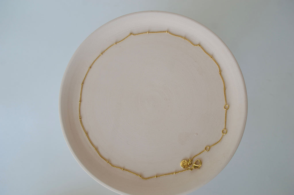 Gold Brass Chain by The Loom Art with Brass, Cosmic Dream by The Loom Art, Fashion Jewellery, For Daughter, Free Size, Gold, Gold Plated, jewelry, Less than $50, Natural, Necklaces, Products less than $25 at Kamakhyaa for sustainable fashion