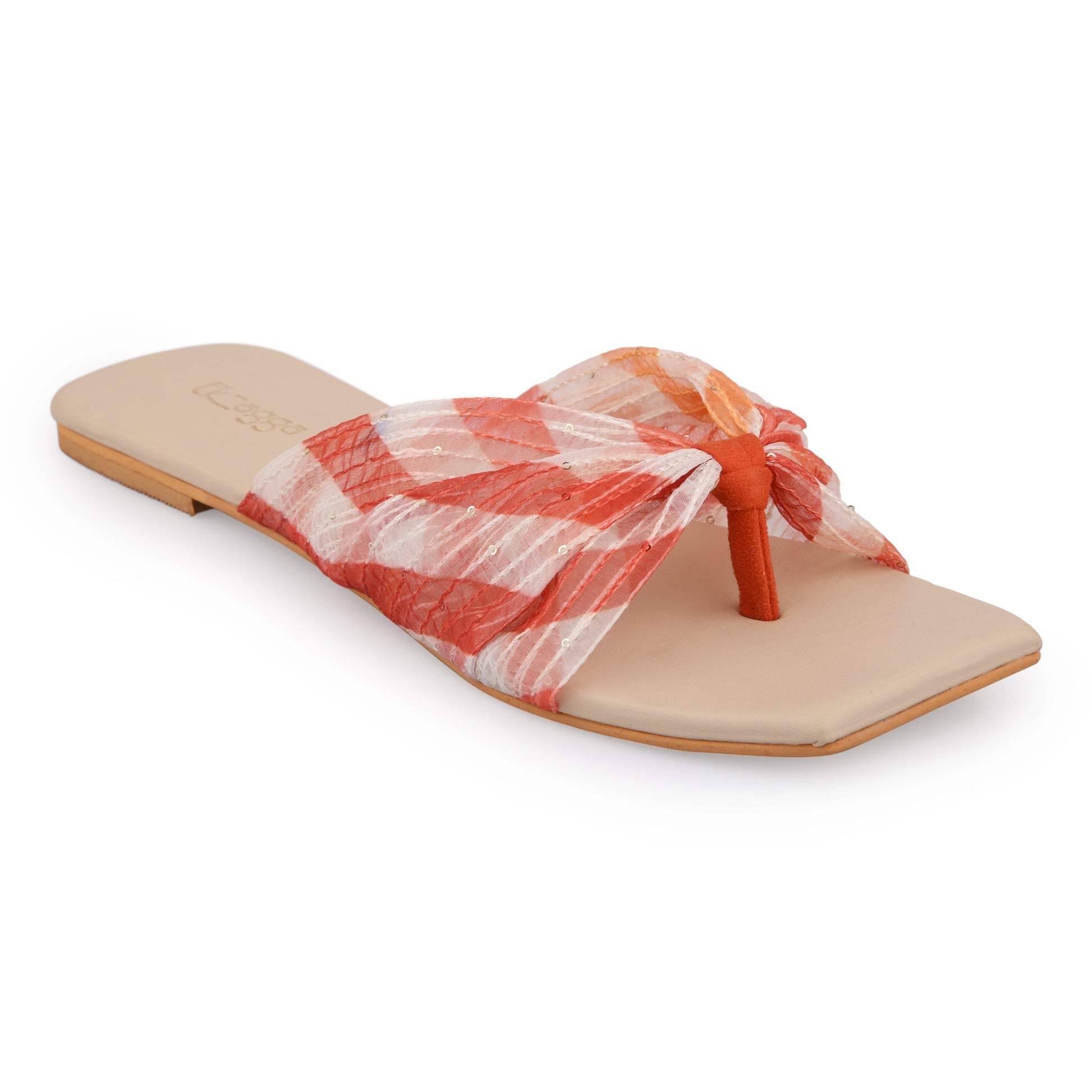 Bow Flat by EK_agga with Casual Wear, Flats, Multicolor, Not Priced, Open Toes, Patent leather, Pink, Regular Fit, Textured, Vegan at Kamakhyaa for sustainable fashion