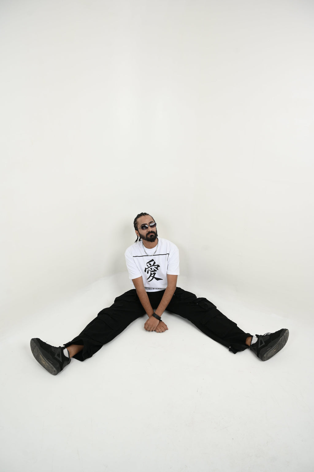 Jap Wave 100% Cotton Oversized White T-shirt by Unfussy with 100% cotton, Casual Wear, Organic, Oversized Fit, Printed, T-Shirts, Unfussy, Unisex, White, Womenswear at Kamakhyaa for sustainable fashion