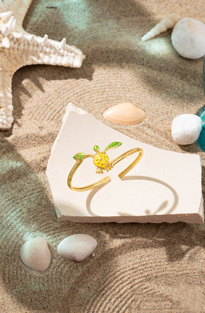 Galápagos Ring by Amalgam By Aishwarya with All Occasions, Brass, Fashion Jewellery, Gold, Gold Plated, Handcrafted Jewellery, jewelry, Natural, Rings, Sea Of Hope at Kamakhyaa for sustainable fashion