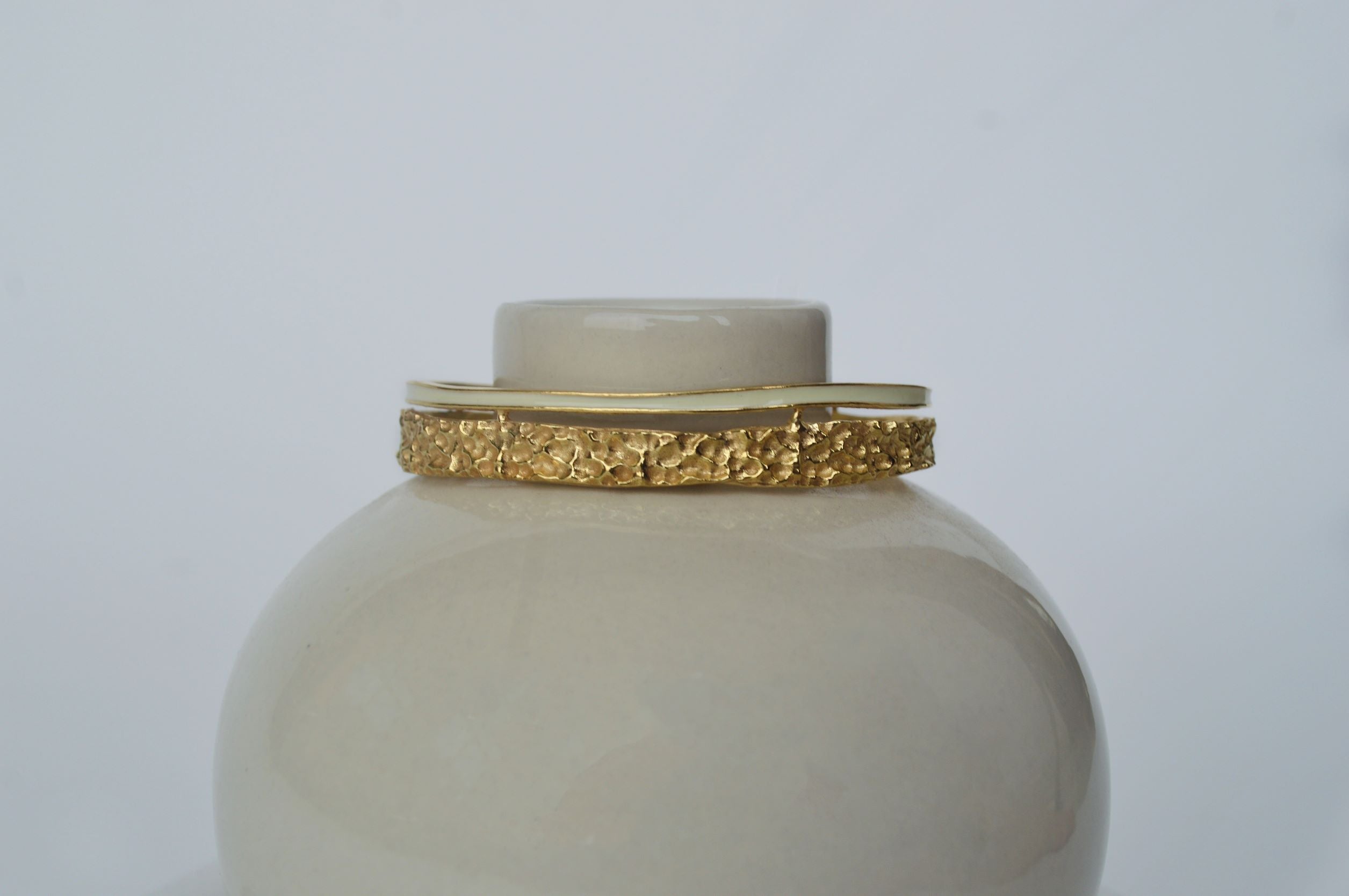 Gold Brass Golden Enamel Bracelets by The Loom Art with Add Ons, Bracelets, Brass, Cosmic Dream by The Loom Art, Fashion Jewellery, For Daughter, Free Size, Gold, Gold Plated, jewelry, Natural, Textured at Kamakhyaa for sustainable fashion