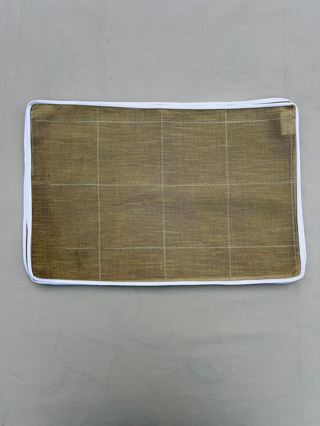 Tranquil Sand by Aetherea with Beige, Cream, Table Mats, Upcycled, White at Kamakhyaa for sustainable fashion