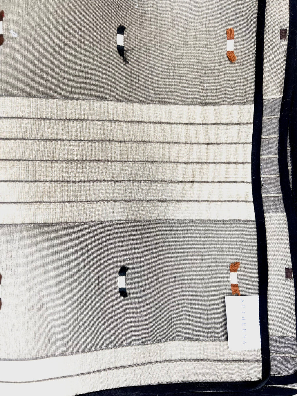 Champagne Dreams by Aetherea with Golden, Hand Embroidered, Table Mats, Upcycled at Kamakhyaa for sustainable fashion