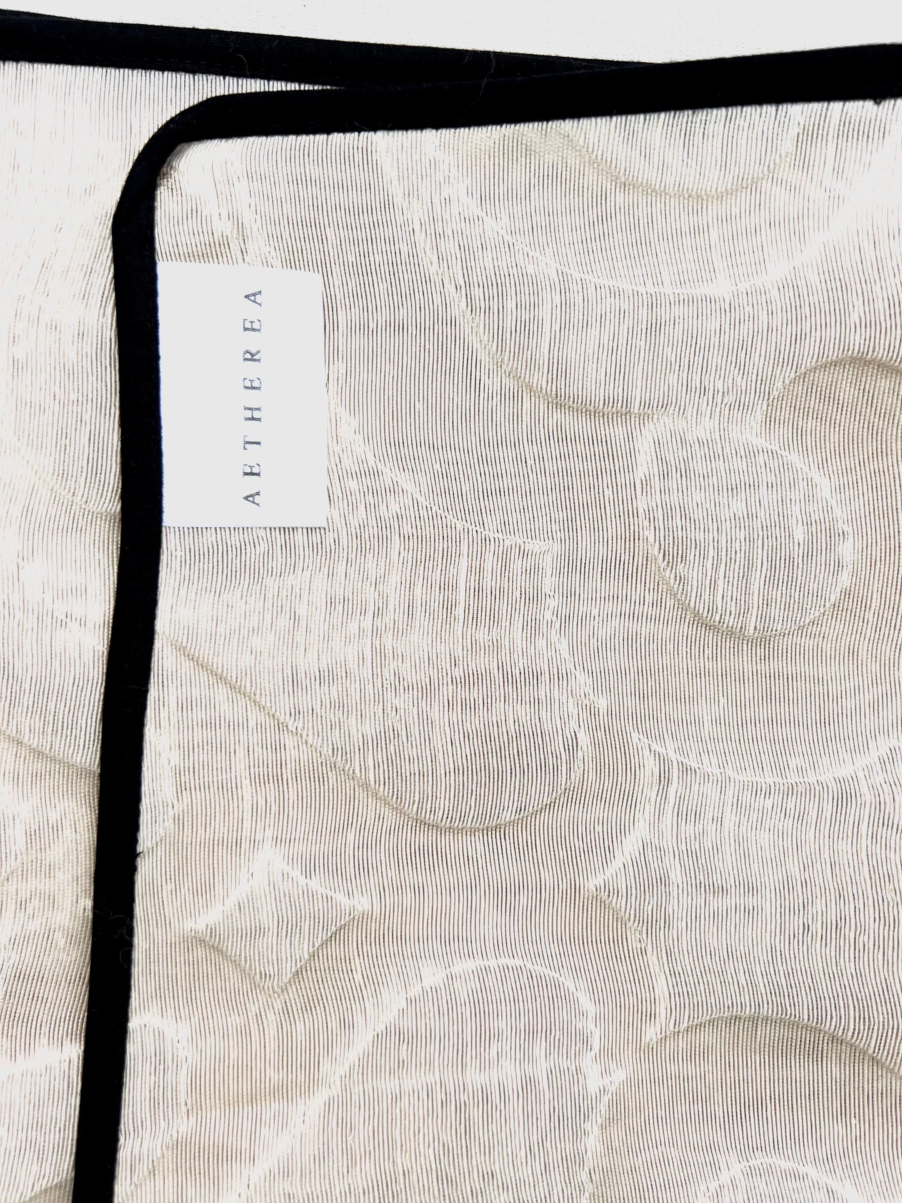 Gold Dust by Aetherea with Golden, Hand Embroidered, Table Mats, Upcycled at Kamakhyaa for sustainable fashion