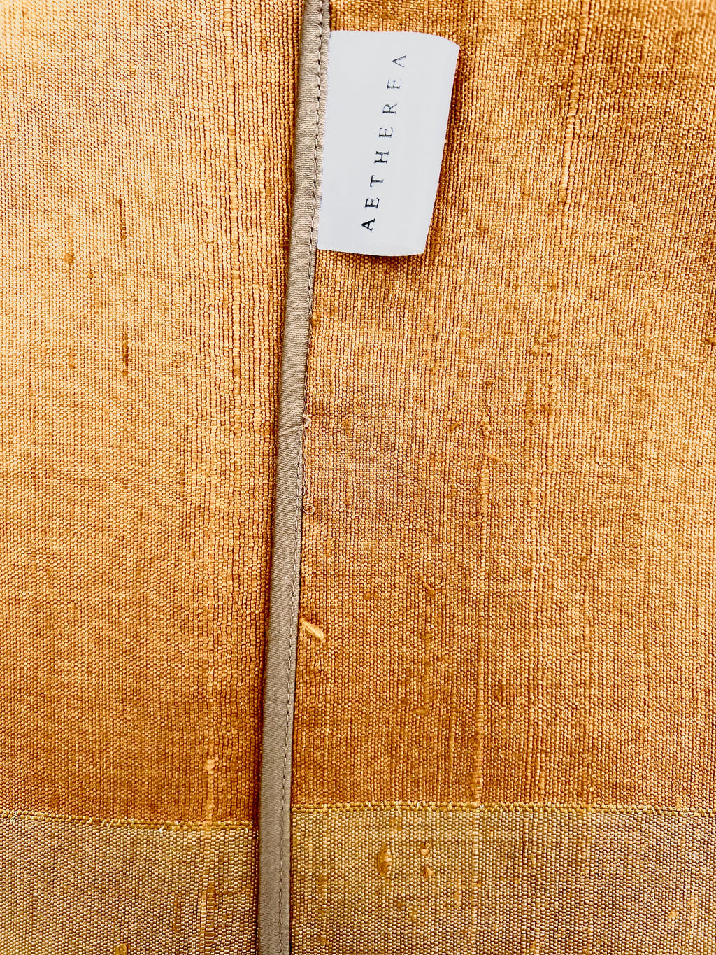 Earthy Ember by Aetherea with Earthy, Golden, Rustic, Silk, Solid, Table Mats at Kamakhyaa for sustainable fashion