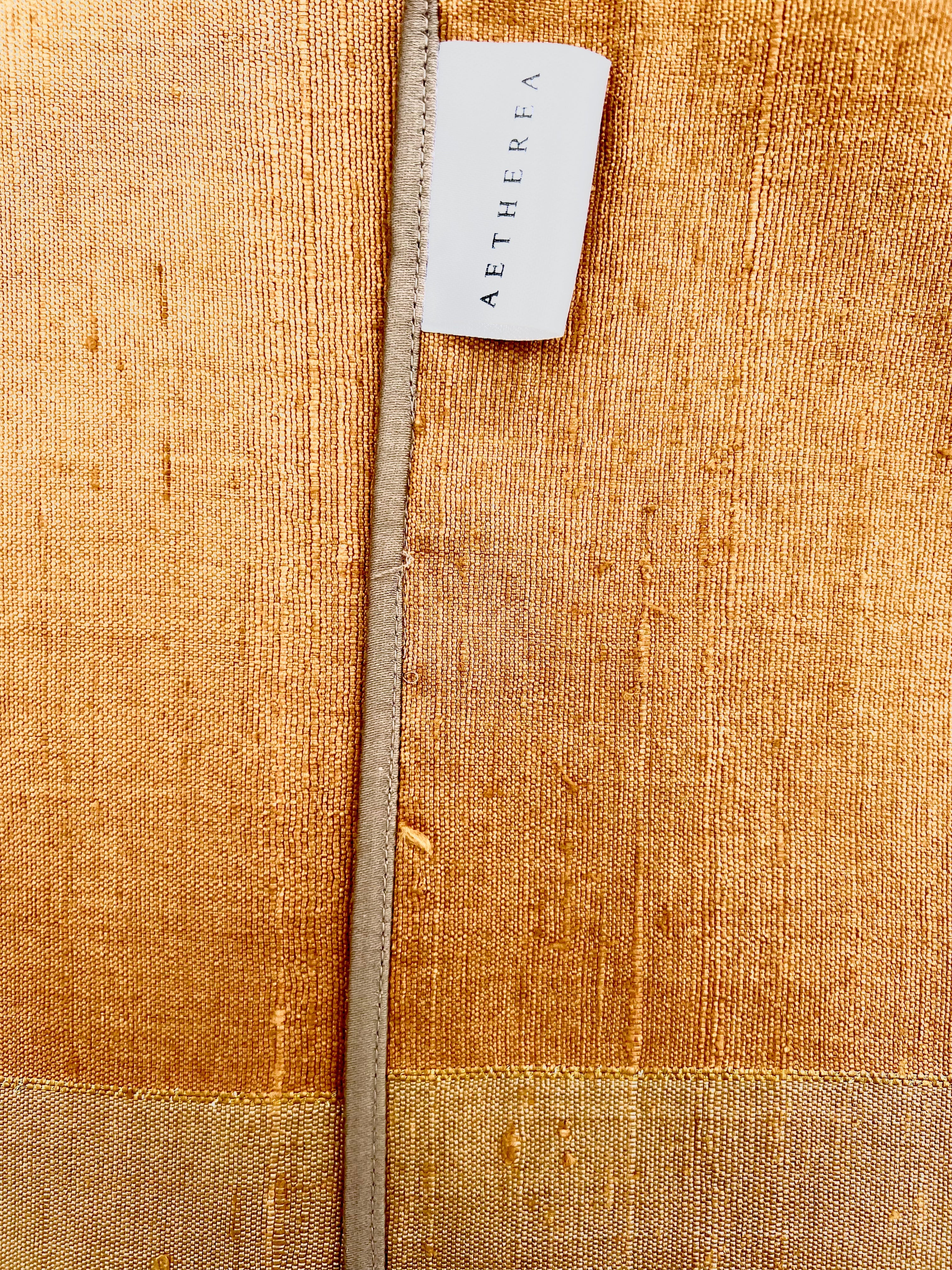 Earthy Ember by Aetherea with Earthy, Golden, Rustic, Silk, Solid, Table Mats at Kamakhyaa for sustainable fashion