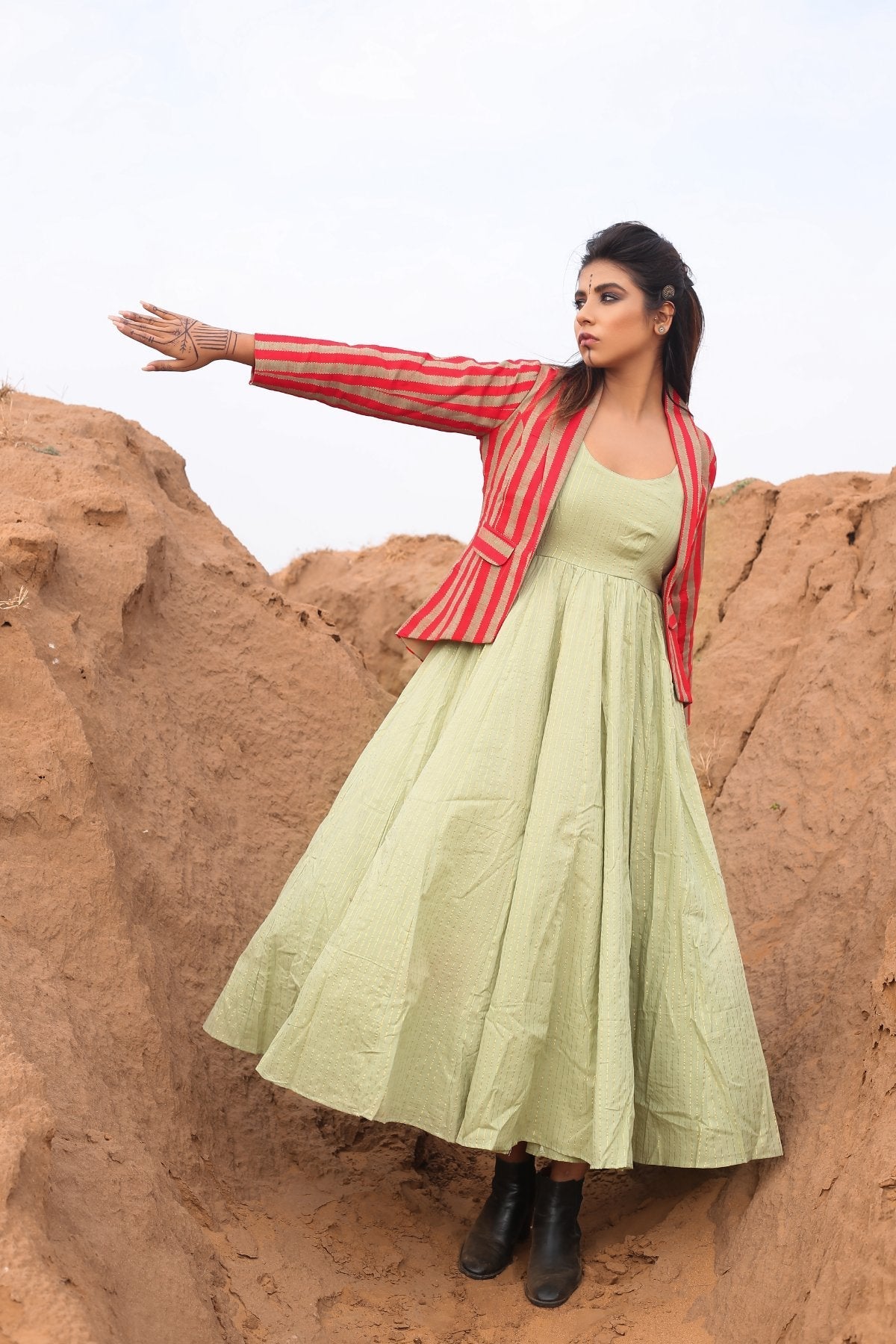 Small jacket over dress store