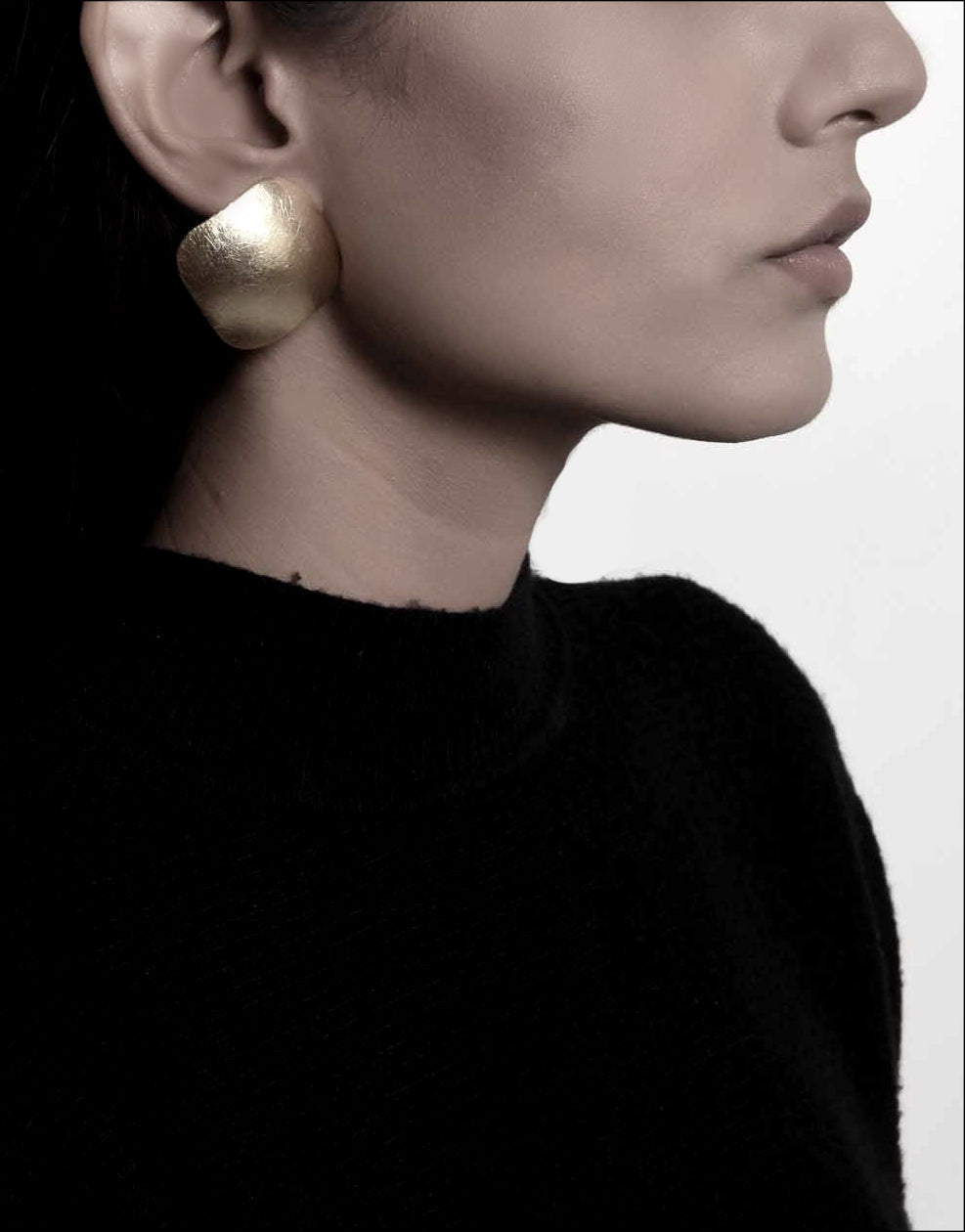 Gold Brass Earrings-Square Duomo Golden by De'anma with Brass, Fashion Jewellery, Free Size, Gold, Gold Plated, Gold Plated Brass, jewelry, Less than $50, Natural, Solids, Stud Earrings at Kamakhyaa for sustainable fashion