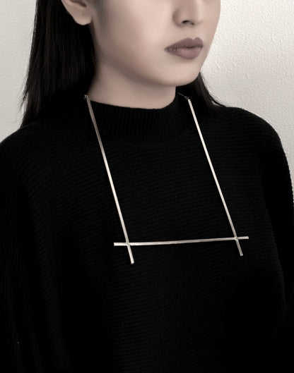 Gold Brass Necklaces-Minimus Golden Neck Pieces Brass, Free Size, Gold, Plated, Necklaces, Statement De'anma Kamakhyaa
