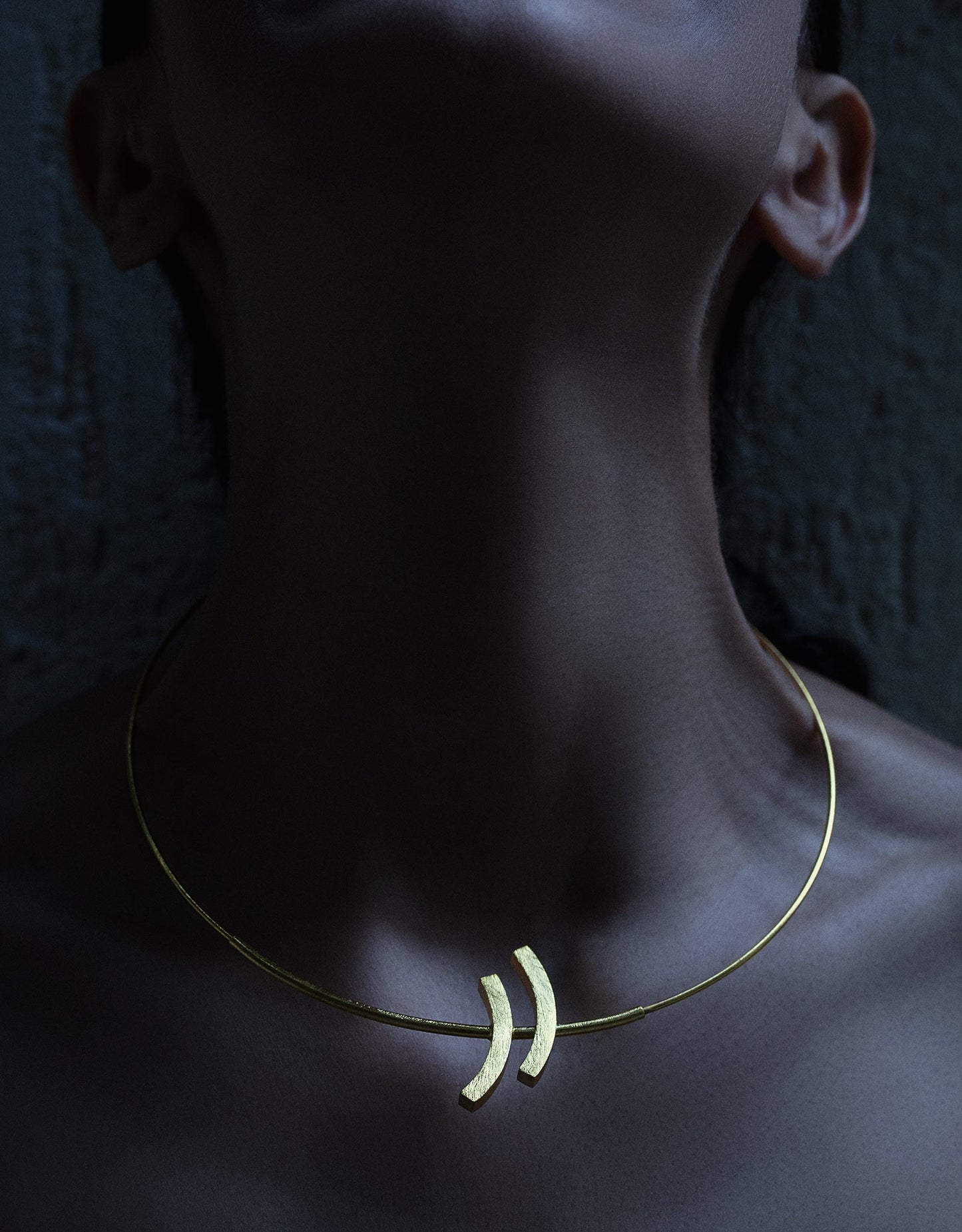 Gold Brass Necklaces-Mahhala by De'anma with Brass, Fashion Jewellery, Free Size, Gold, Gold Plated, Gold Plated Brass, jewelry, Less than $50, Natural, Necklaces, Solids at Kamakhyaa for sustainable fashion