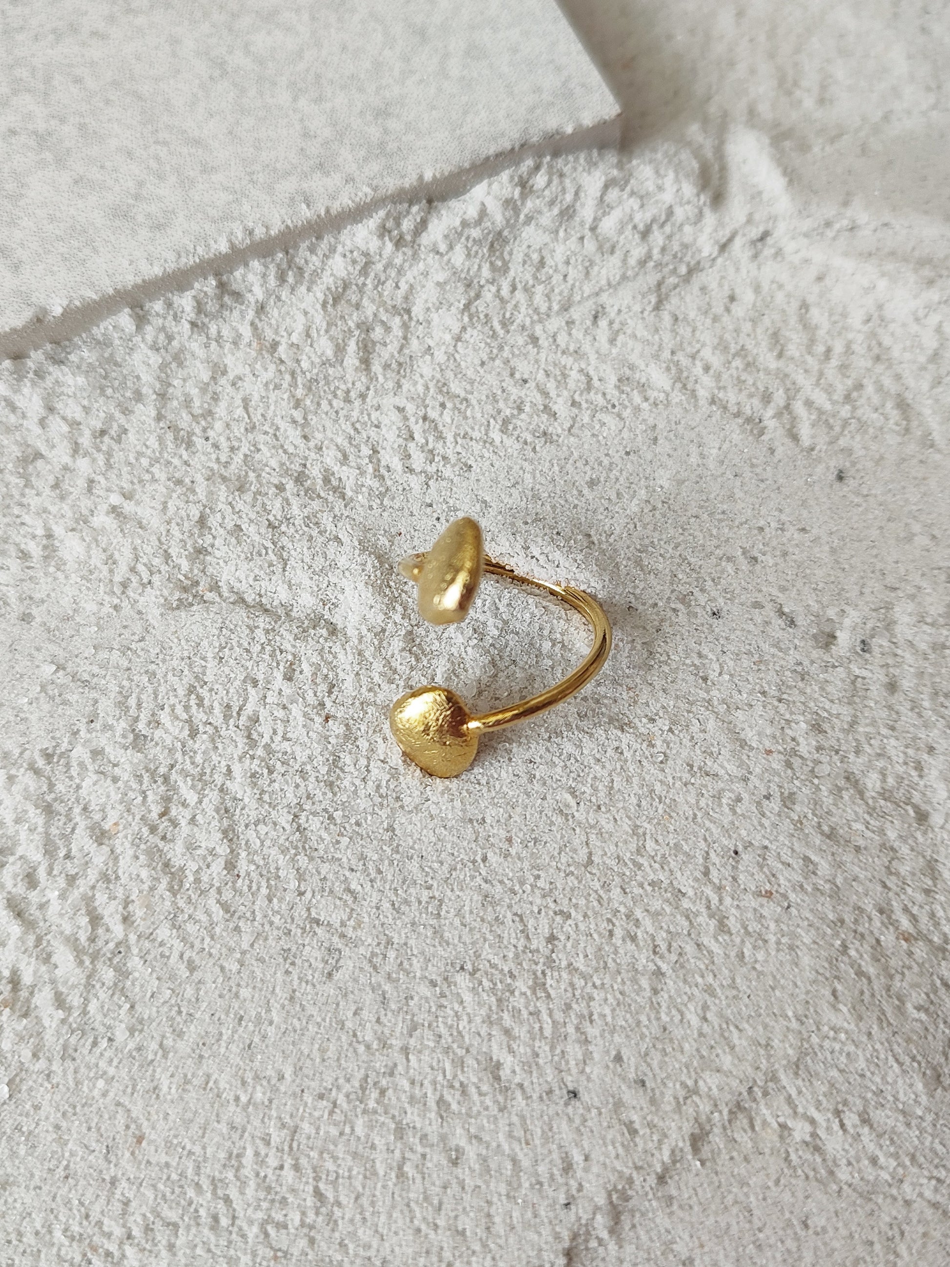 Kin - Small Gold Brass, Fashion Jewellery, Gold, Natural, Rings, Solids Kamakhyaa