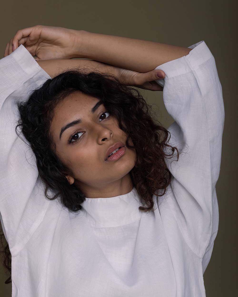 Monday Playlist Top - Coconut White by Reistor with Archived, Casual Wear, Hemp, Hemp by Reistor, Natural, Office Wear, Solids, Tops, Tunic Tops, White, Womenswear at Kamakhyaa for sustainable fashion