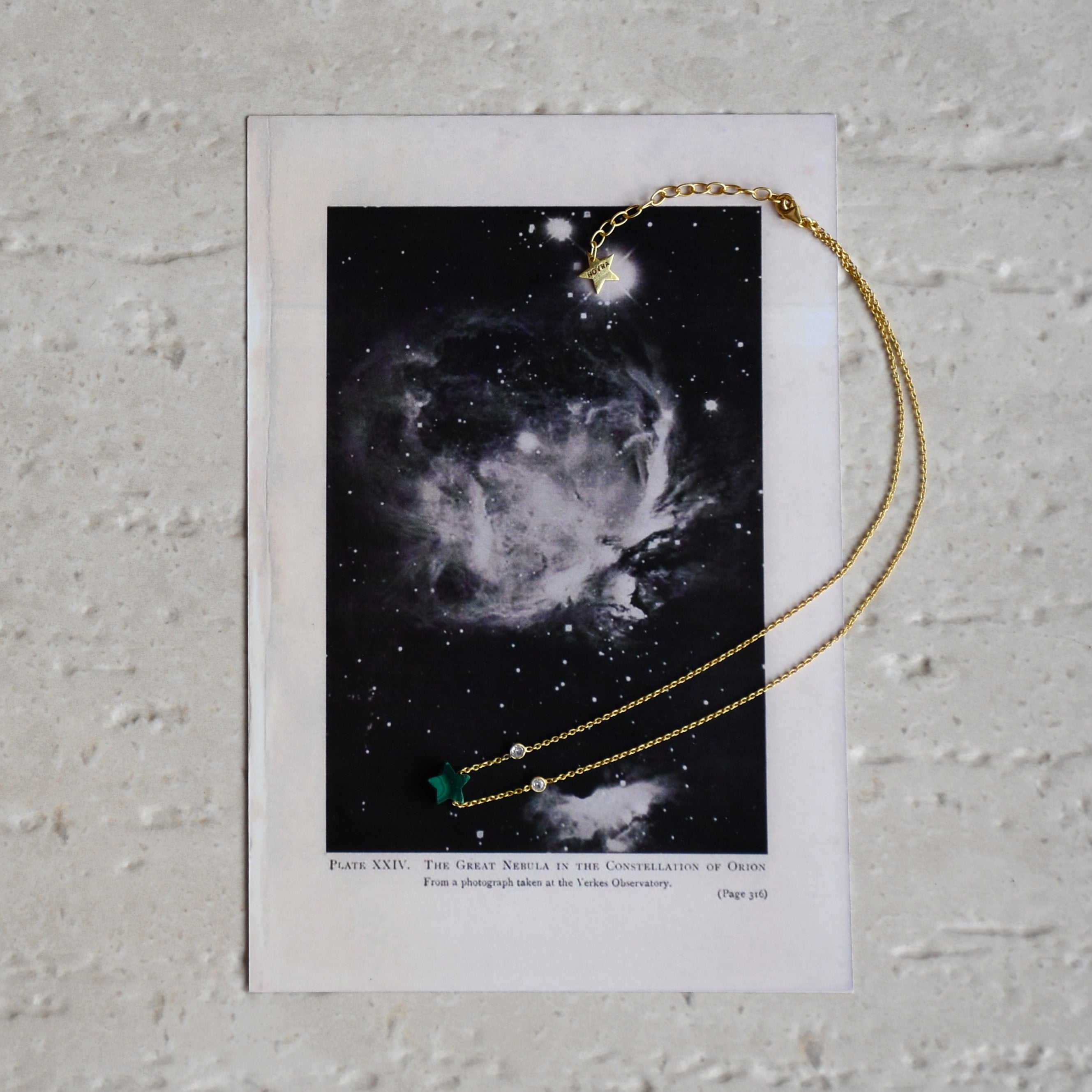 Juno Star Necklace by Noyra with Fashion Jewellery, Green, jewelry, Micron, Natural, Necklaces, Silver, Solids at Kamakhyaa for sustainable fashion