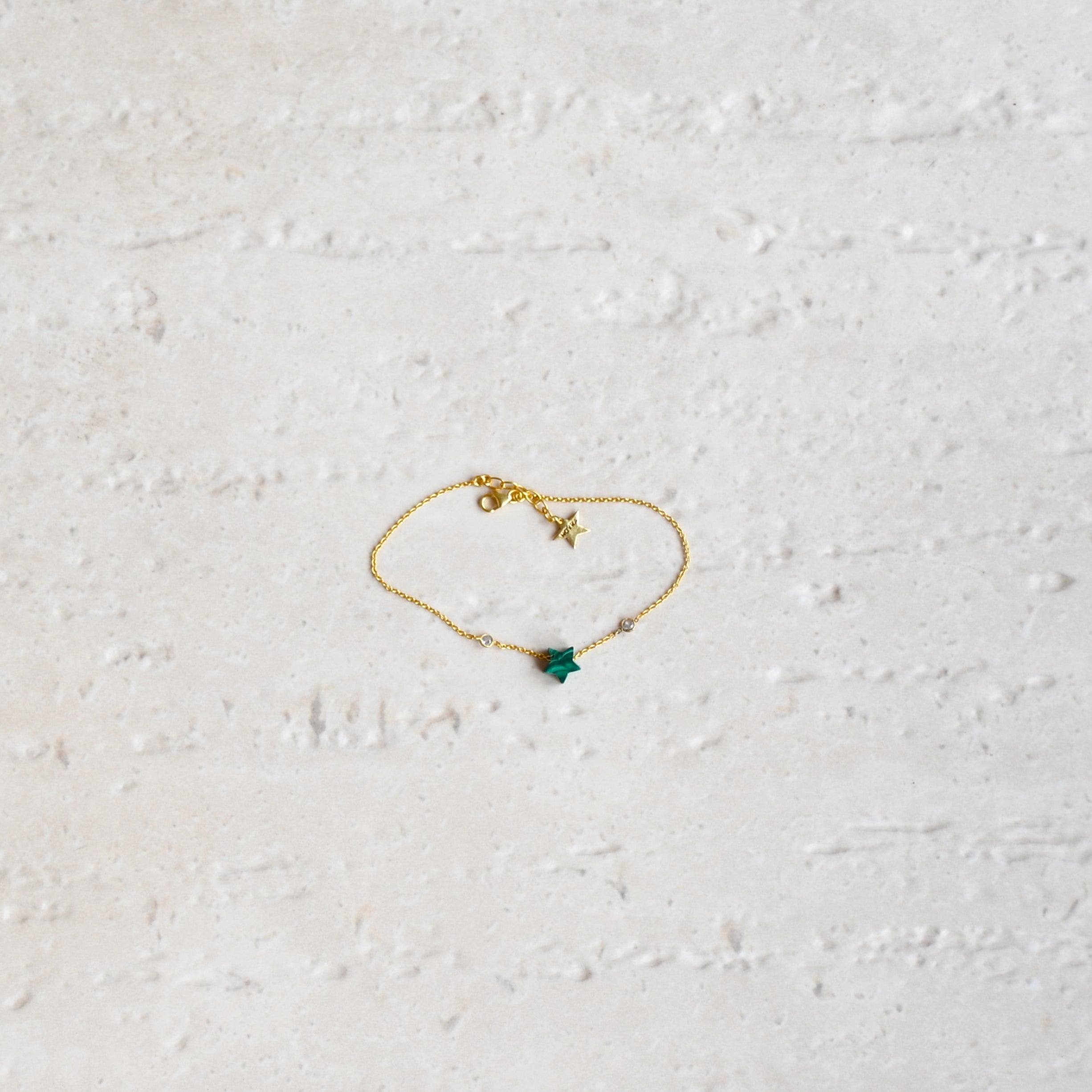 Juno Star Bracelet by Noyra with Add Ons, Bracelets, Fashion Jewellery, Green, jewelry, Micron, Natural, Silver, Textured at Kamakhyaa for sustainable fashion