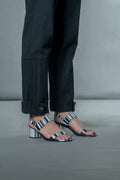 Black Pants with corded patch by Anushé Pirani with Black, Handwoven Jute Cotton, July Sale, July Sale 2023, Natural, Office Wear, Pants, Regular Fit, sale anushe pirani, Solids, The Line Tales, The Line Tales by Anushe Pirani, Womenswear at Kamakhyaa for sustainable fashion