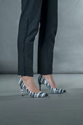 Black Braided Pants by Anushé Pirani with Black, Handwoven Jute Cotton, July Sale, July Sale 2023, Natural, Office Wear, Pants, Regular Fit, sale anushe pirani, Solids, The Line Tales, The Line Tales by Anushe Pirani, Womenswear at Kamakhyaa for sustainable fashion