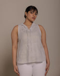 The Coastal Drive Hoodie - Cloud Grey by Reistor with Casual Wear, Embroidered, Grey, Hemp, Hemp by Reistor, Hoodies, Natural, Womenswear at Kamakhyaa for sustainable fashion
