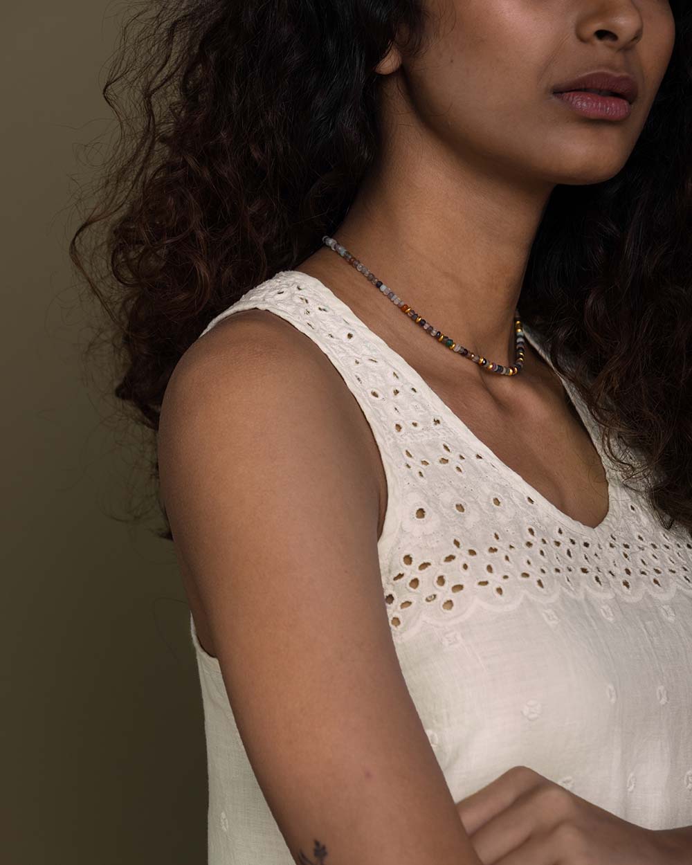 The Beach Shack Shirt - Shell Off White by Reistor with Casual Wear, Embroidered, Hemp, Hemp by Reistor, Natural, Tops, White, Womenswear at Kamakhyaa for sustainable fashion