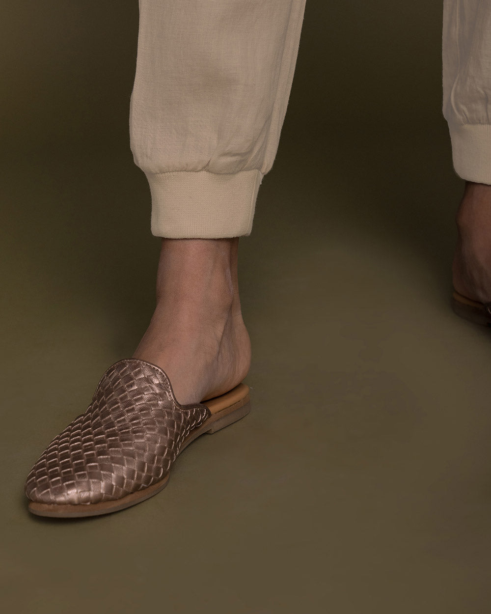 The Summer Sweats - Sand Beige by Reistor with Brown, Casual Wear, Hemp, Hemp by Reistor, Joggers, Natural, Office Wear, Solids, Womenswear at Kamakhyaa for sustainable fashion