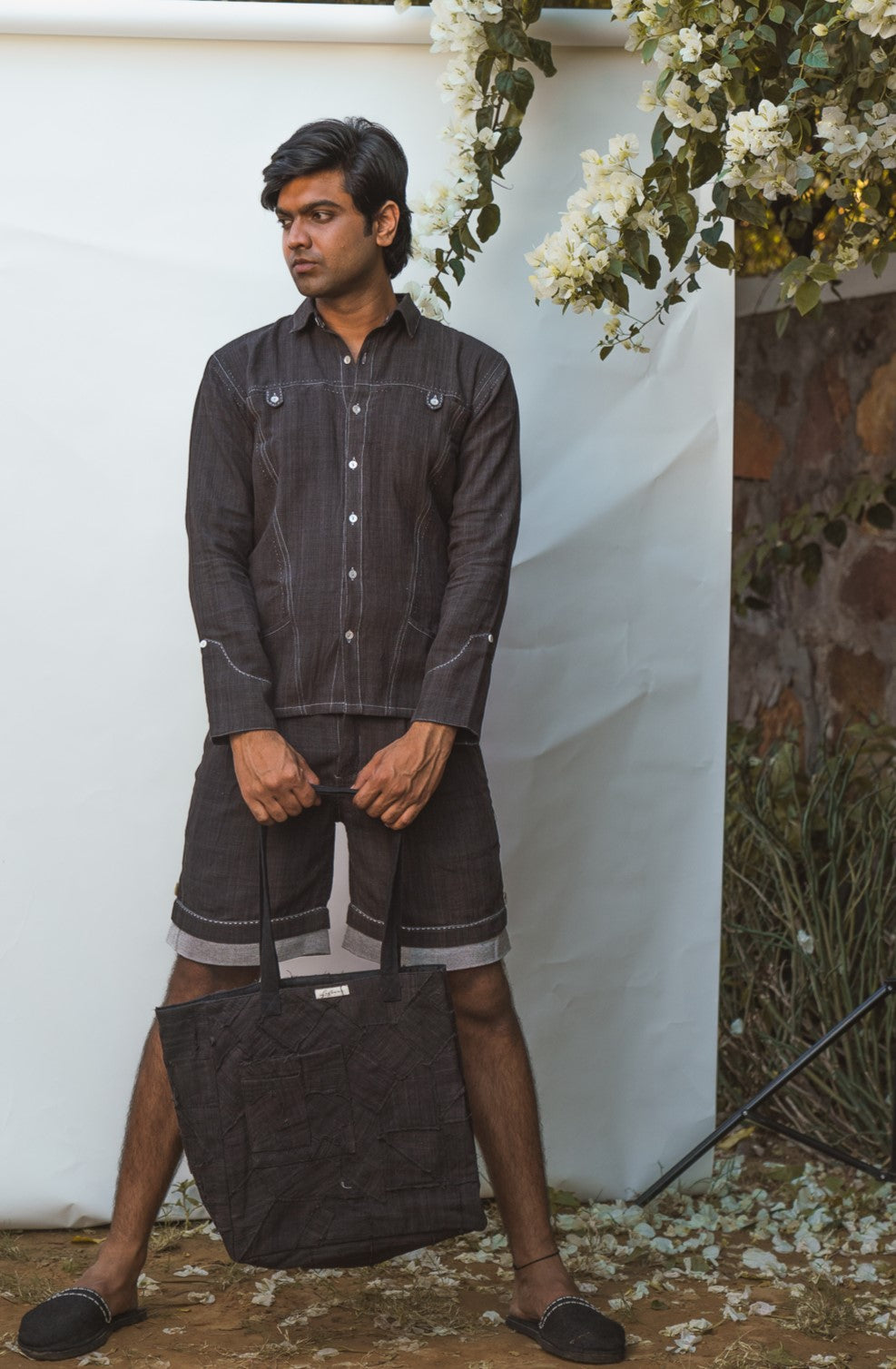 Carry-It-All Tote Black by Lafaani with 100% Cotton, Bags, Black, Casual Wear, Natural with azo free dyes, Organic, Regular Fit, Solids, Sonder, Sonder by Lafaani, Tote Bags at Kamakhyaa for sustainable fashion