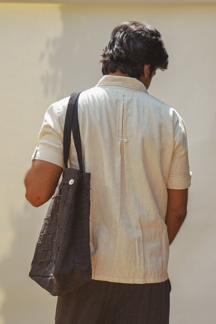 Carry-It-All Tote Black by Lafaani with 100% Cotton, Bags, Black, Casual Wear, Natural with azo free dyes, Organic, Regular Fit, Solids, Sonder, Sonder by Lafaani, Tote Bags at Kamakhyaa for sustainable fashion