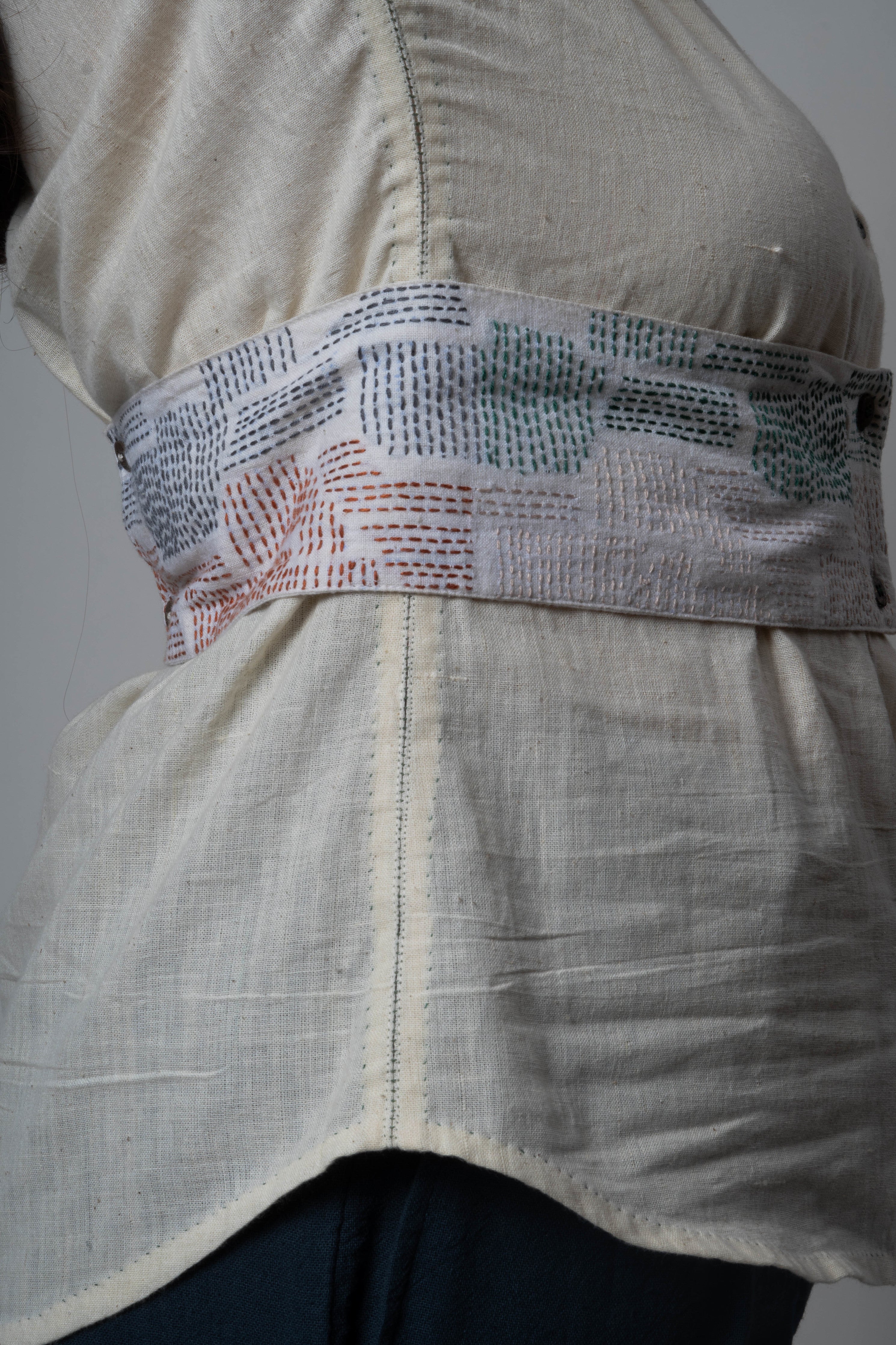 White Cotton Shirt by Lafaani with Casual Wear, Cotton, Natural, Regular Fit, Shirts, Solids, The Way You Look by Lafaani, Tops, White, Womenswear at Kamakhyaa for sustainable fashion