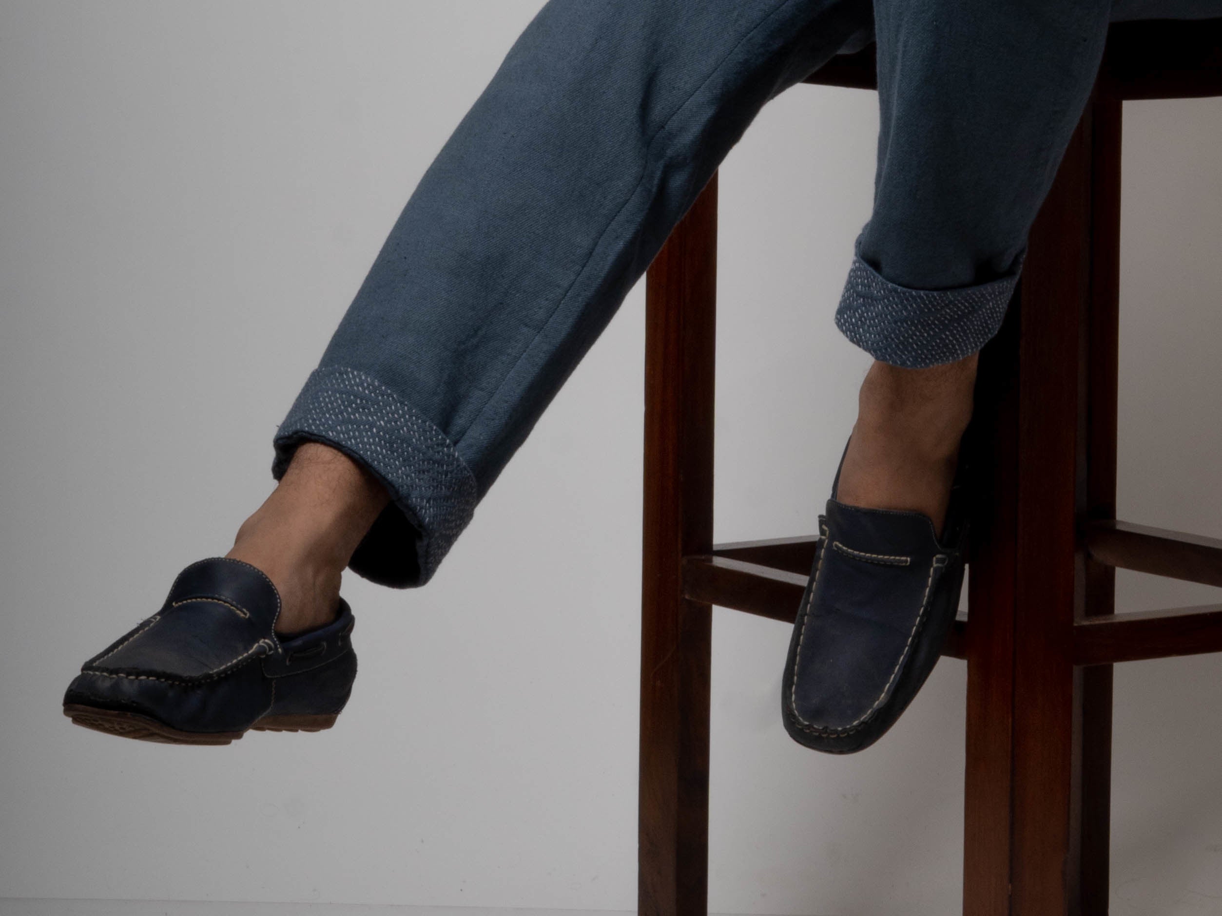 Charcoal Cotton Pants by Lafaani with Black, Bottoms, Casual Wear, Cotton, For Father, For Him, Grey, Mens Bottom, Menswear, Natural, Pants, Regular Fit, Solids, The Way You Look by Lafaani at Kamakhyaa for sustainable fashion