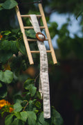 White/ Charcoal Grey/ Beige Upcycled Belt by Lafaani with Accessories, Add Ons, Belts, Casual Wear, Free Size, Less than $50, Multicolor, Natural, Products less than $25, Solids, The Way You Look by Lafaani, Upcycled, Upcycled Cotton at Kamakhyaa for sustainable fashion
