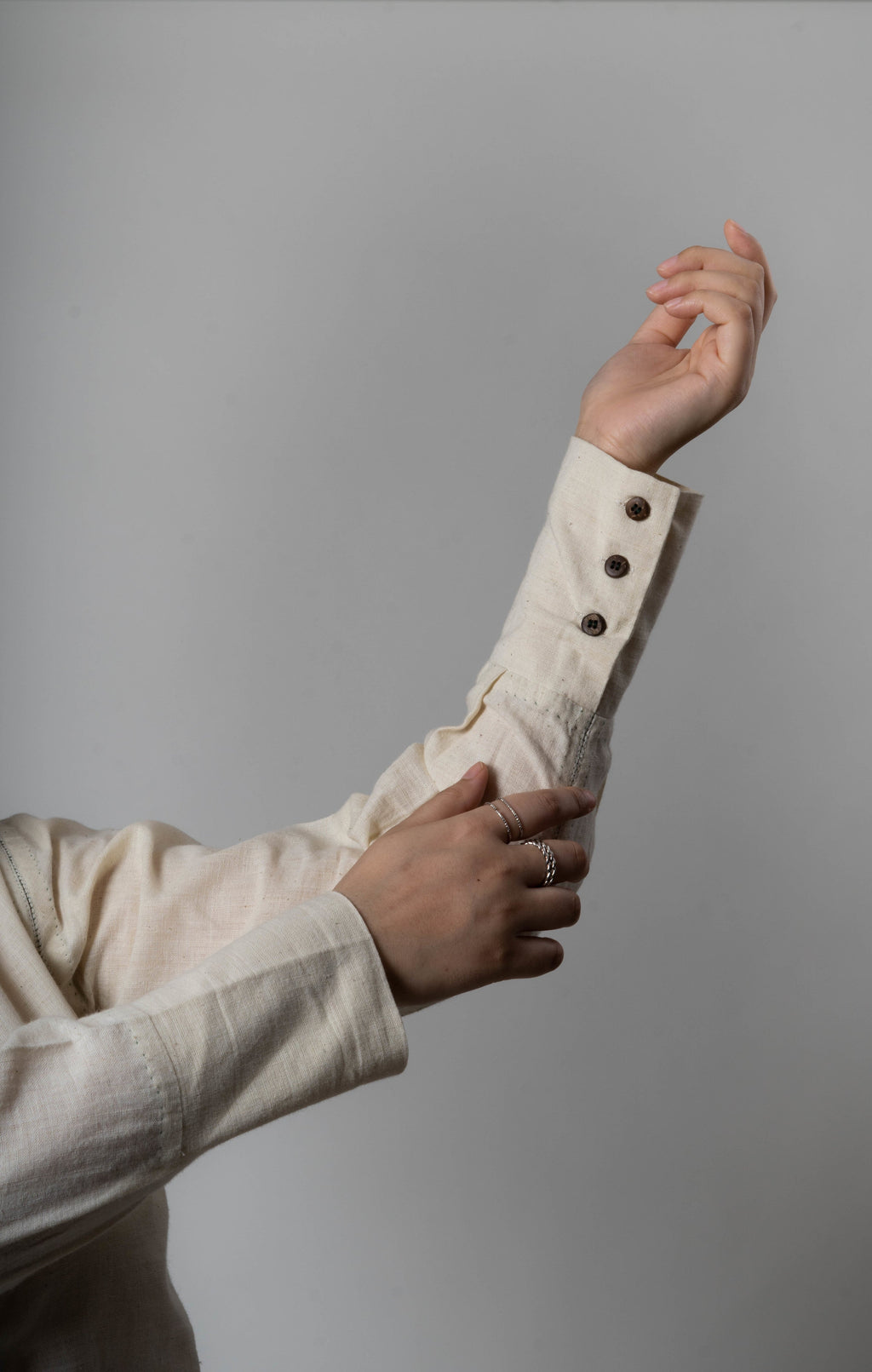 White Cotton Shirt by Lafaani with Casual Wear, Cotton, Natural, Regular Fit, Shirts, Solids, The Way You Look by Lafaani, Tops, White, Womenswear at Kamakhyaa for sustainable fashion